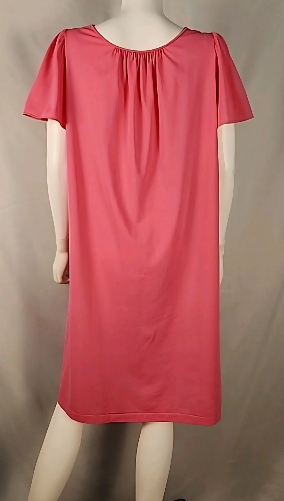 VTG Pink Shadowline Retro/Barbiecore Nightgown/Slip Dress No Size Tag L**