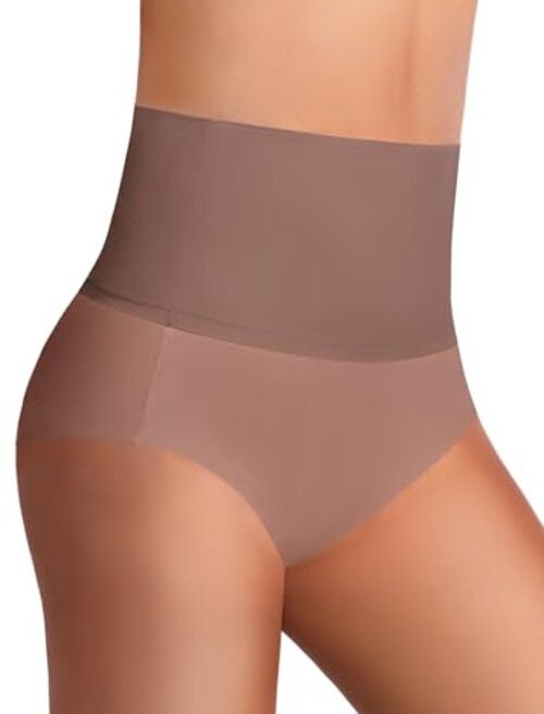 Tummy Control Shapewear Panties for Women – Body Shaper Medium Dusty Pink