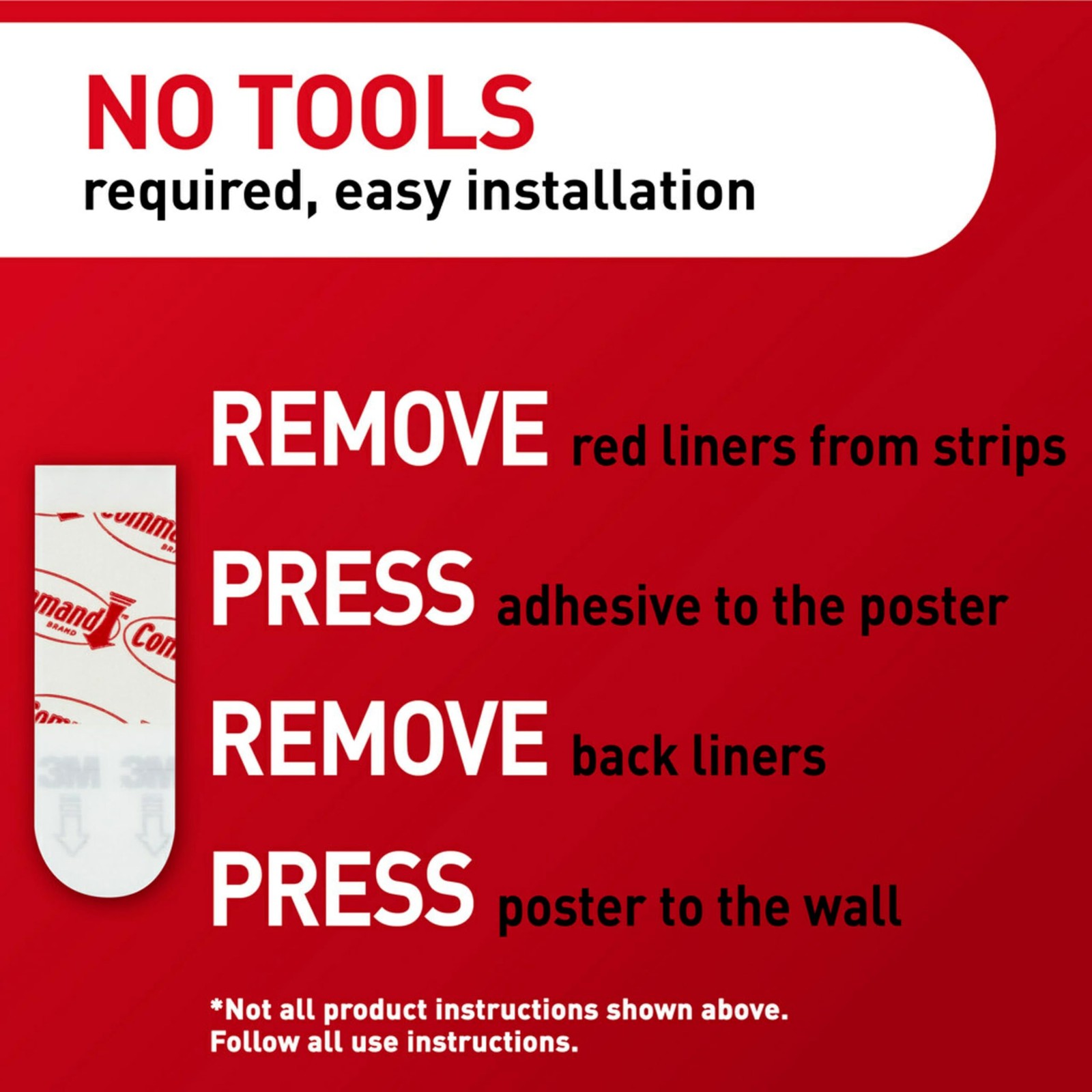 Command Poster Strips 400 Command Strips Damage Hanging Poster Hangers No Tools