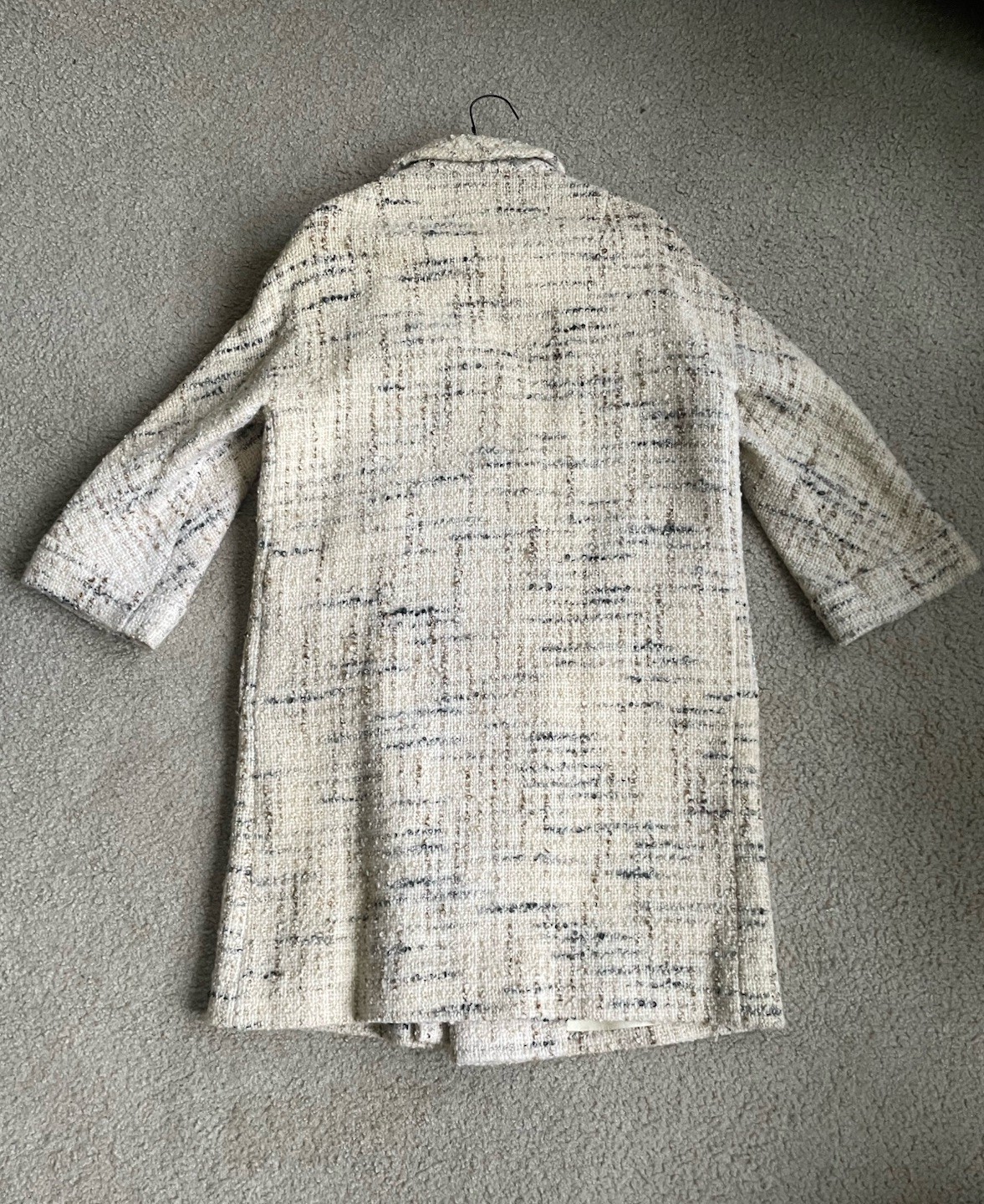 Vintage ILGWU Union Made Women’s Tweed Coat 16W 18W USA MADE