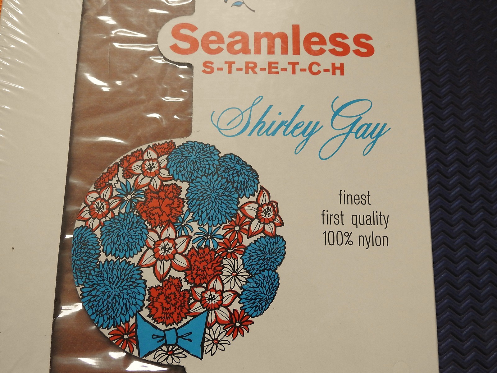VINTAGE HOSIERY 2 pair MIB unopened size 9 1/2-10 STOCKINGS Shirley Gay NYLON