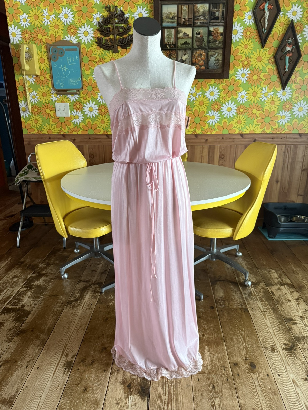 Vintage Ladie&rsquo;s Flair Lingerie By Dianne Keesee Pink Lace Size Sm New With Tags