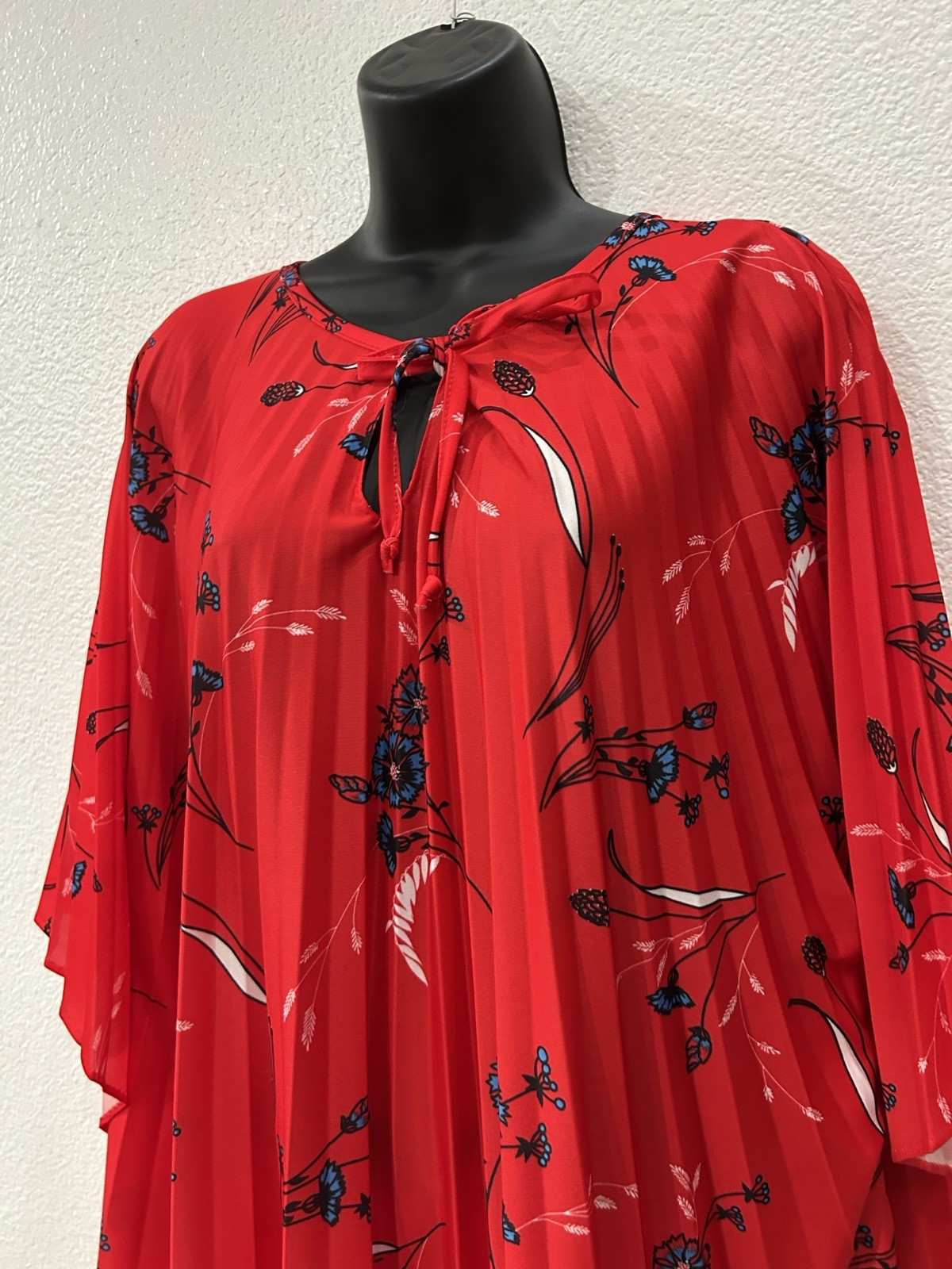 1970s VTG Caftan Maxi Dress by Adorable Of California Floral Print S/M