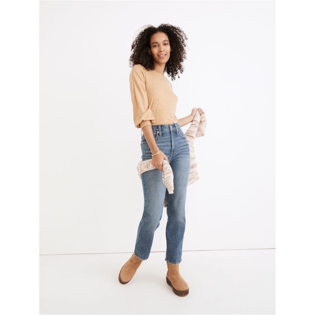 Madewell The Perfect Vintage Jean in Belbury Wash: TENCEL Denim Edition
