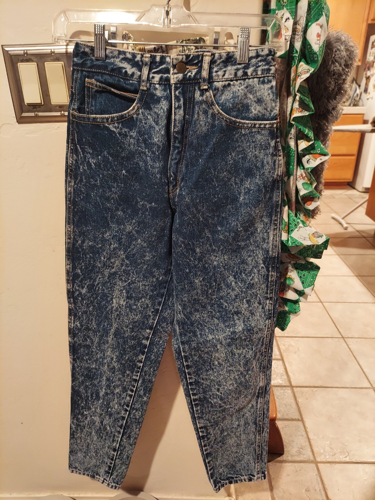 Amazing Vintage 80s Joan D&rsquo;Arc Acid Wash Jeans Size 29 EUC