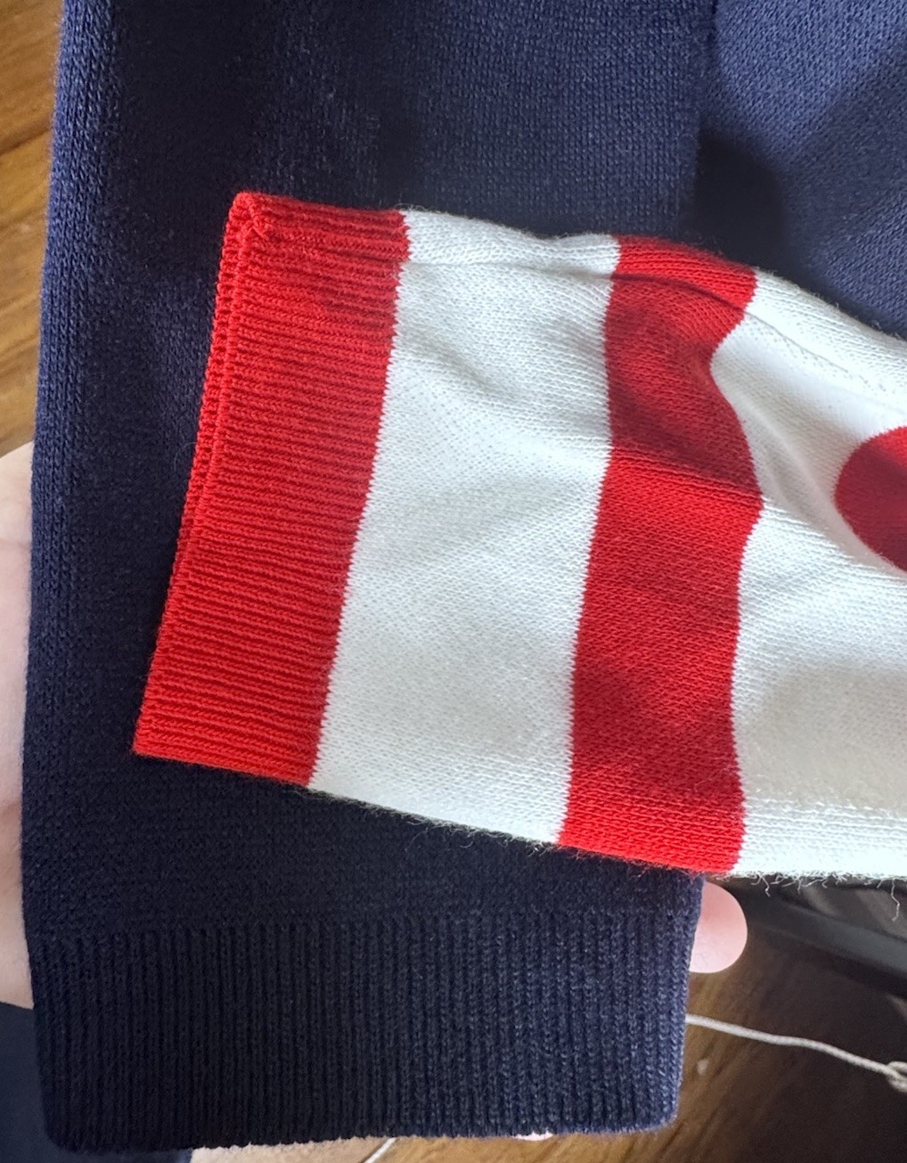 1980s Propensity American Flag Patriotic July 4 USA Vintage Knit Top Sz XL, 1X