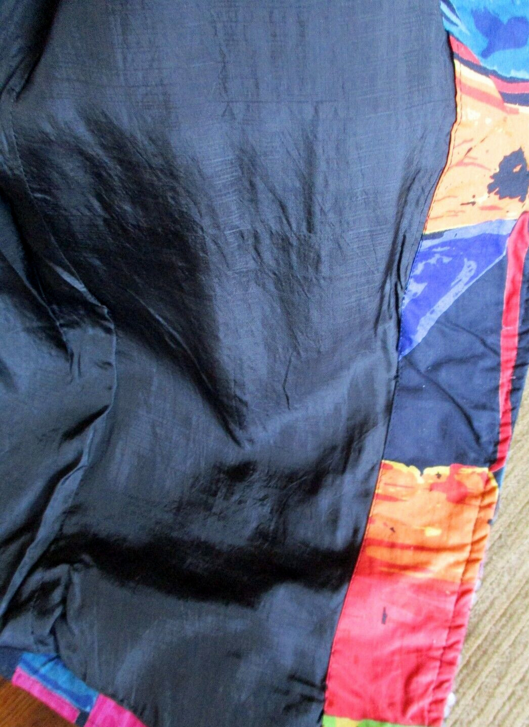 Vintage Sandy Starkman Sequin Jacket Medium Women Multicolor Cotton