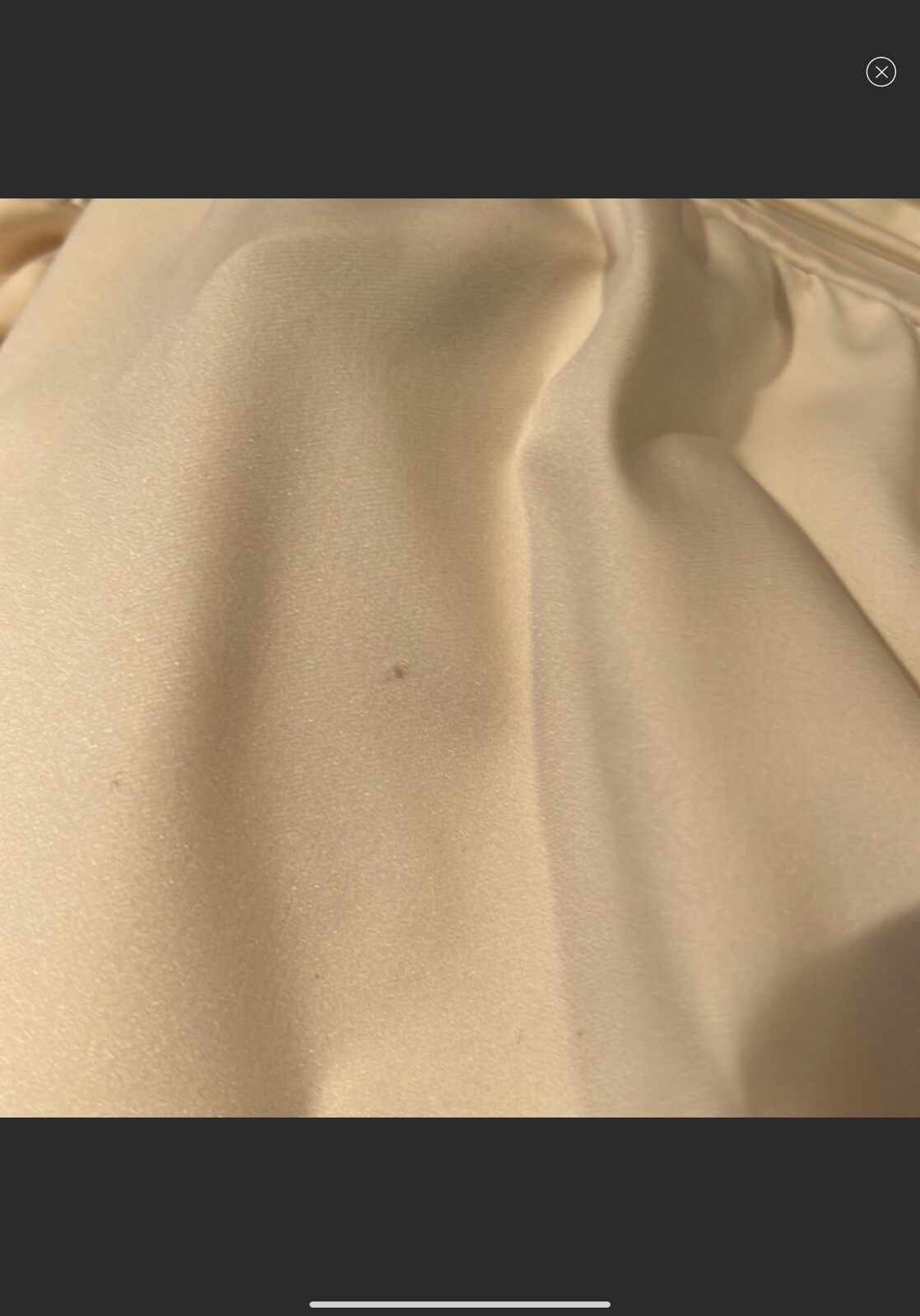 Vintage Lilli Diamond Evening Gown, Off White Ruffled Strapless Prom Dress