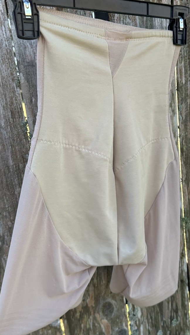 Miraclesuit HIGH WAIST Girdle Shaper Smooth Beige Nylon/Spandex 2789 Size M