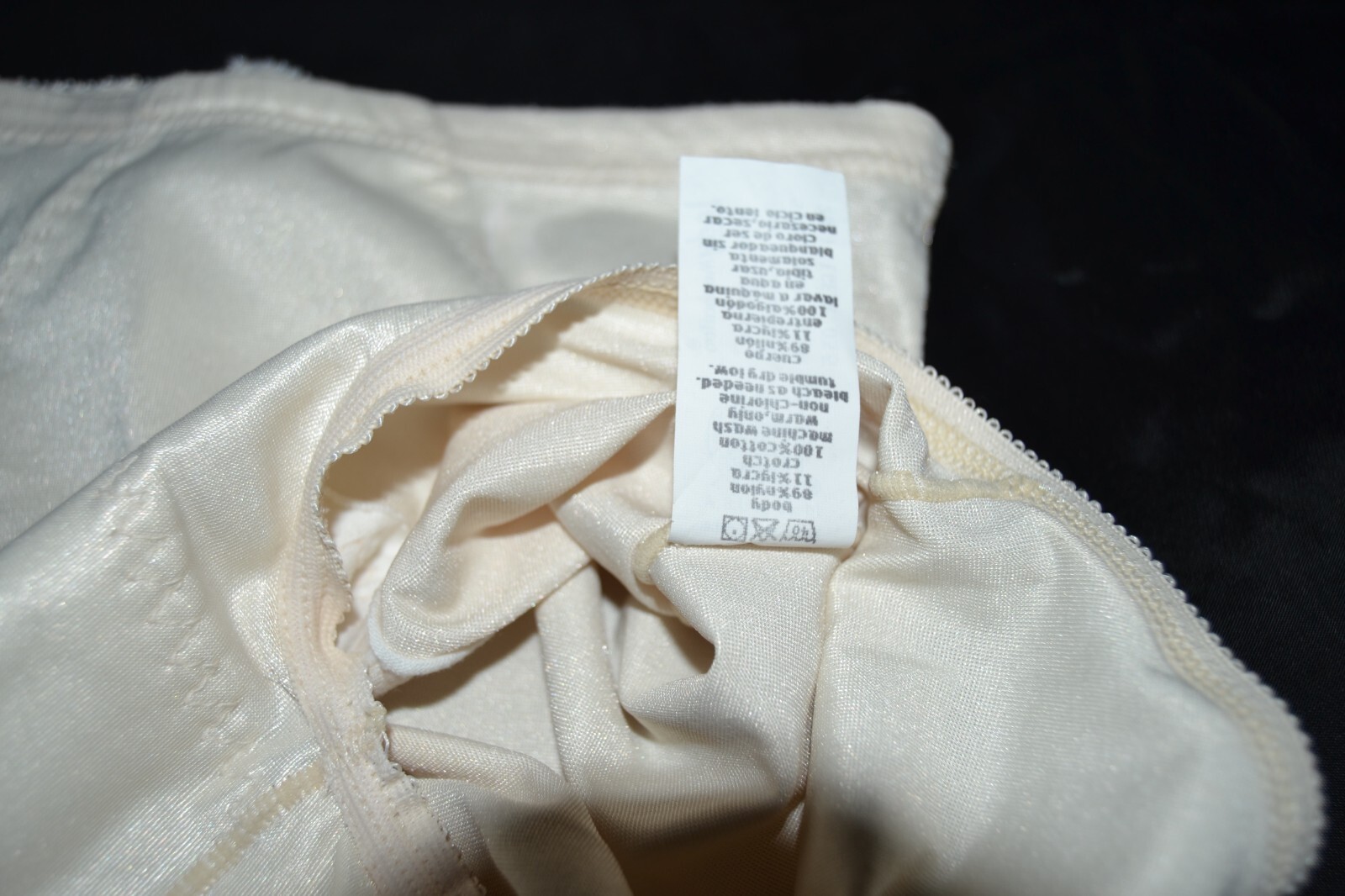 Vtg Union Made Lady Manhattan Large Panty Girdle Firm Control Shaper 2321 Beige