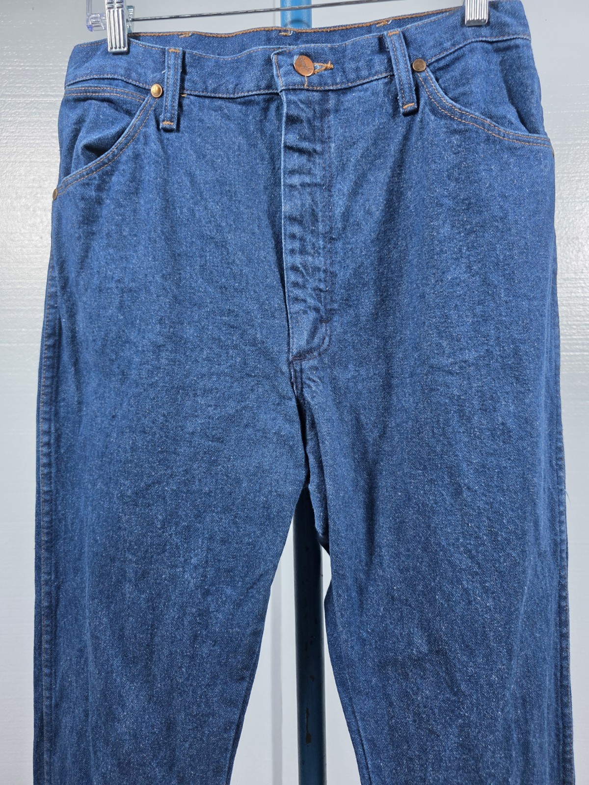 Vintage Wrangler 14MWZG Women&rsquo;s Cowboy Cut Slim Fit Jeans Made in USA 13×34