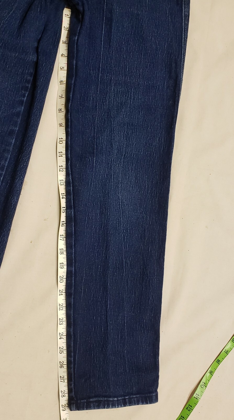 Vintage 80s Pizzazz 26 x 29 Jeans High Waist Embroidered Stretch Retro Straight
