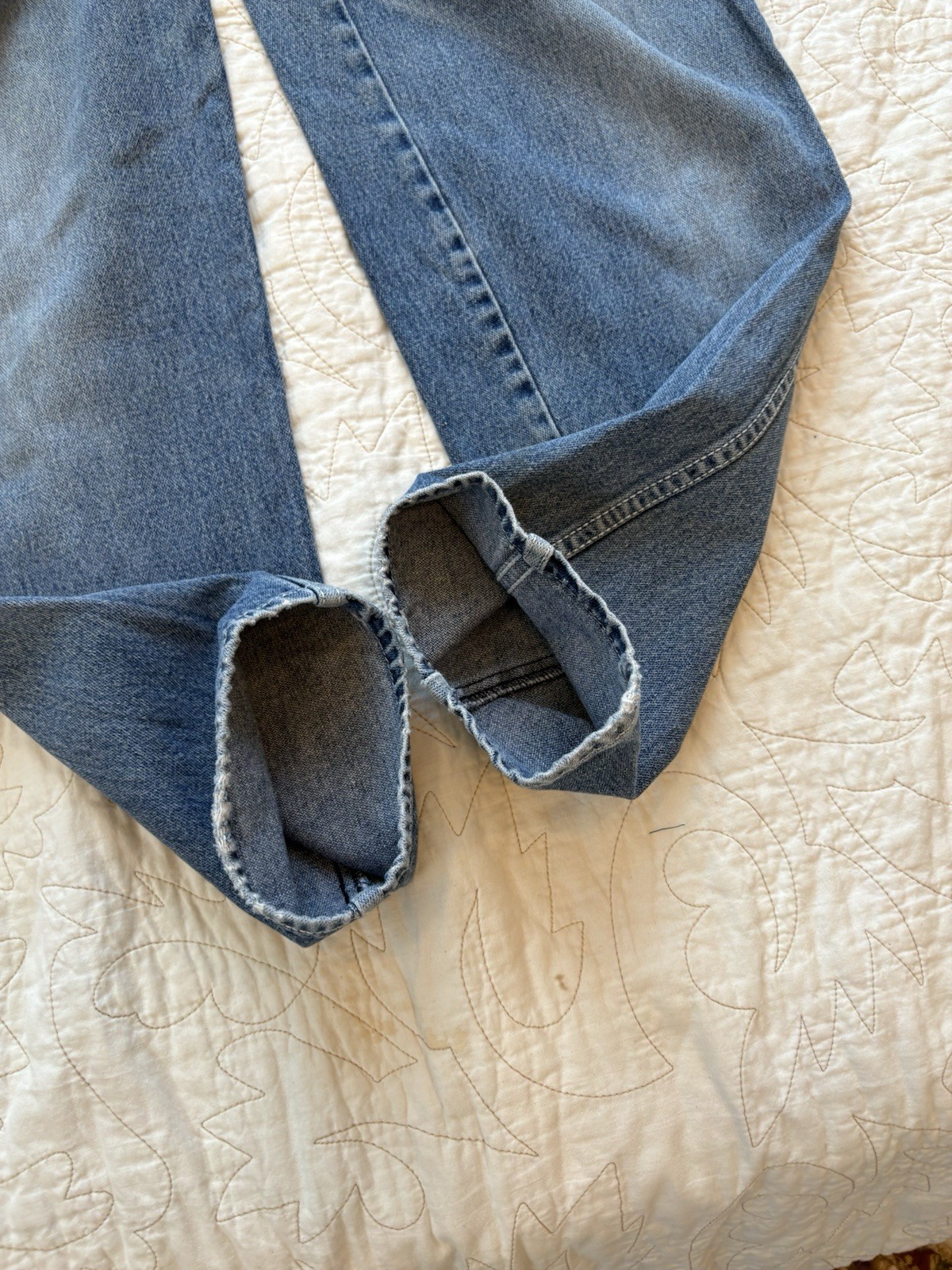 Unionbay True Vintage High-Waist Buttonfly Indigo Denim Jeans 1970&rsquo;s Size 5