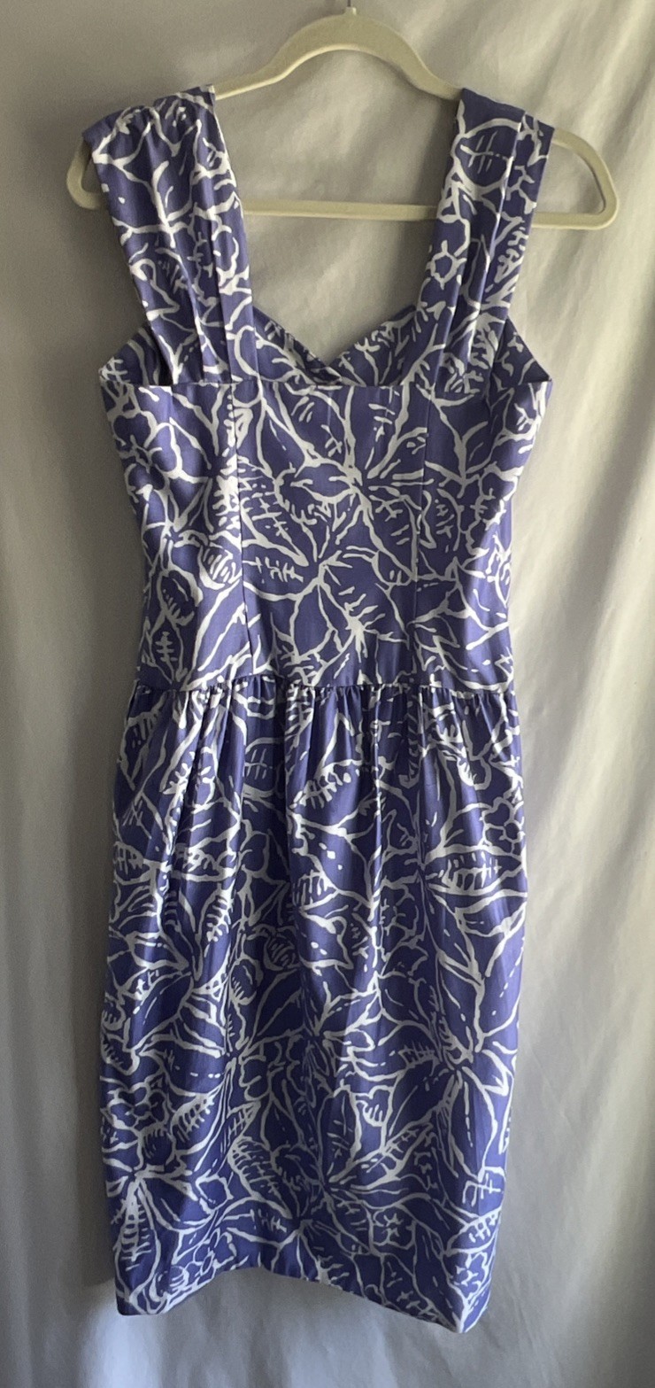 1980s Vintage Handmade Basque Drop Waist Sun Dress MIDI Tulip Skirt Size 4/6