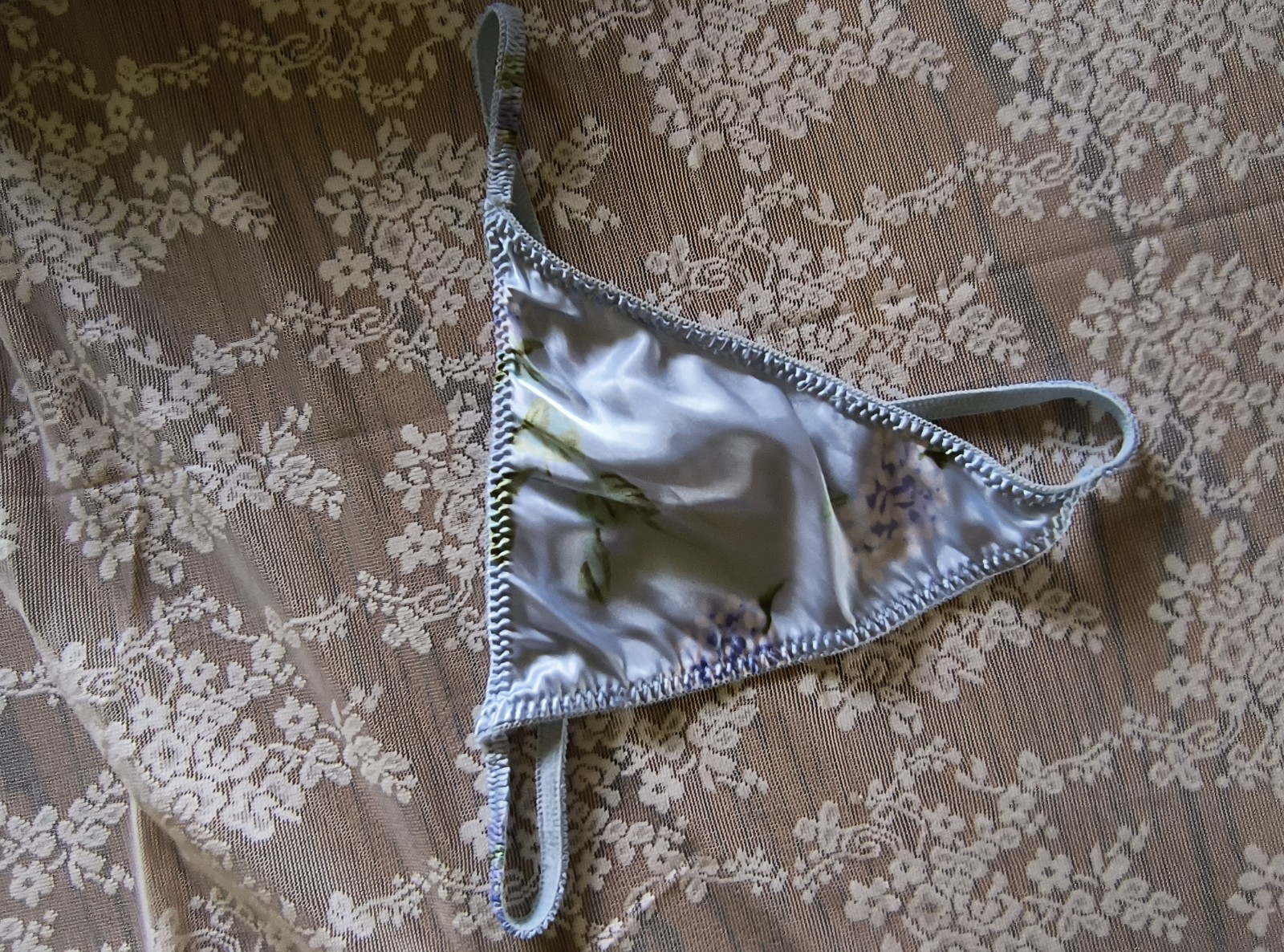 Sexy Satin Panty Silky Thong Bikini Panties