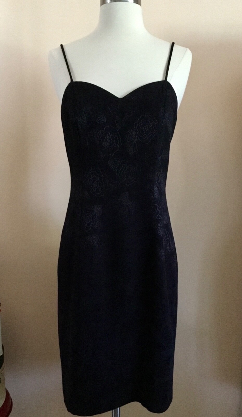 VTG &lsquo;POSITIVELY ELLYN&rsquo; 2 PC DRESS & JACKET BLACK & WHITE NO SZ OR FABRIC LABEL