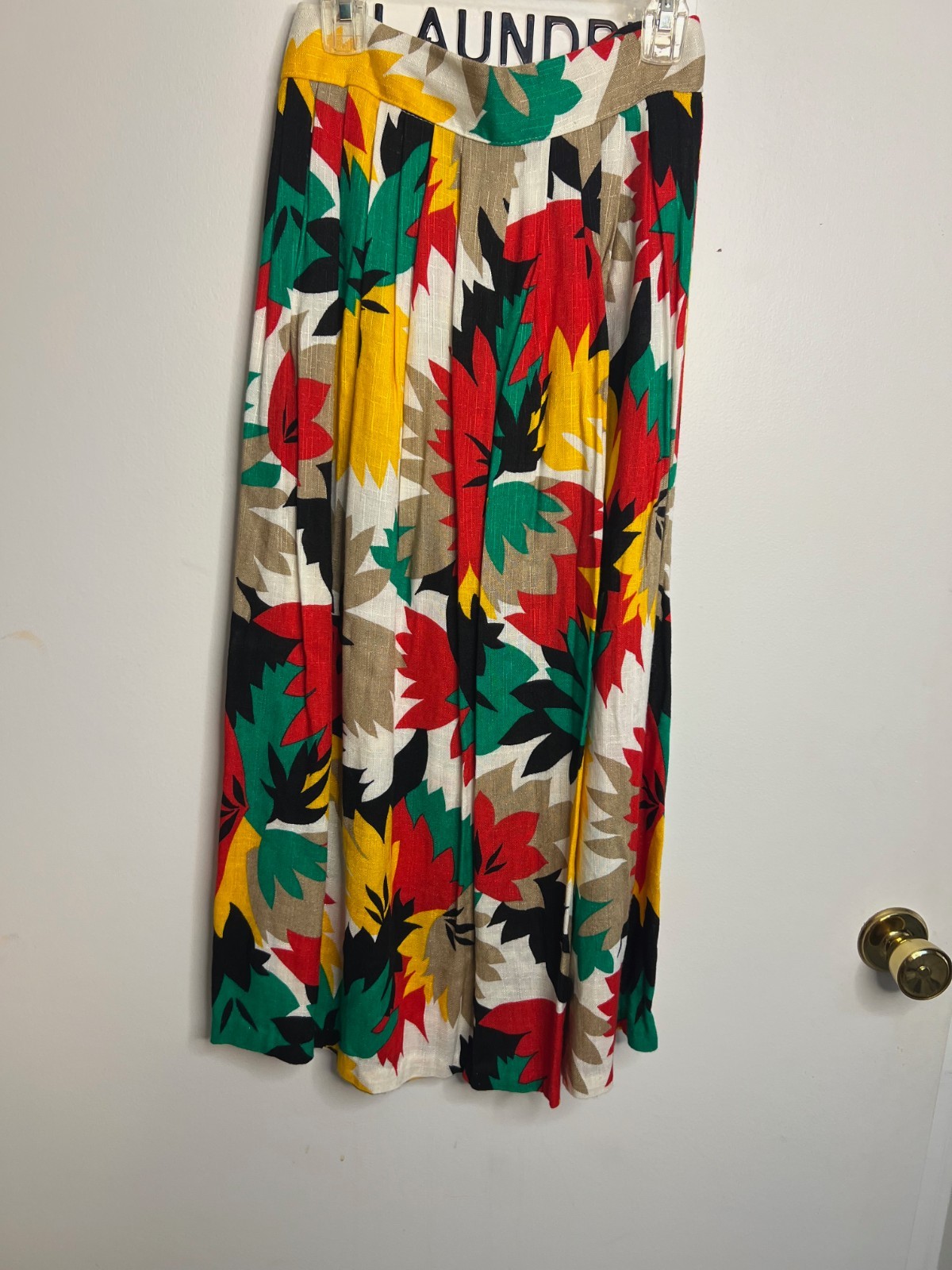 Vintage Bedford Fair Button Up Blazer Floral Zip Skirt Set Midi Sz Small