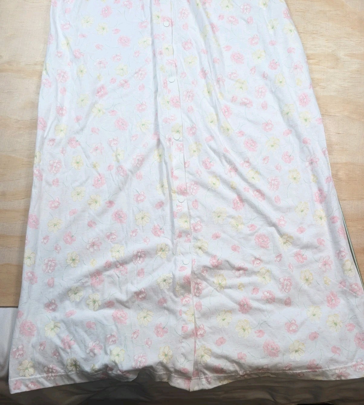 Vintage NWT Maidenform Nightgown Pink Dogwood Size Small 100% Cotton