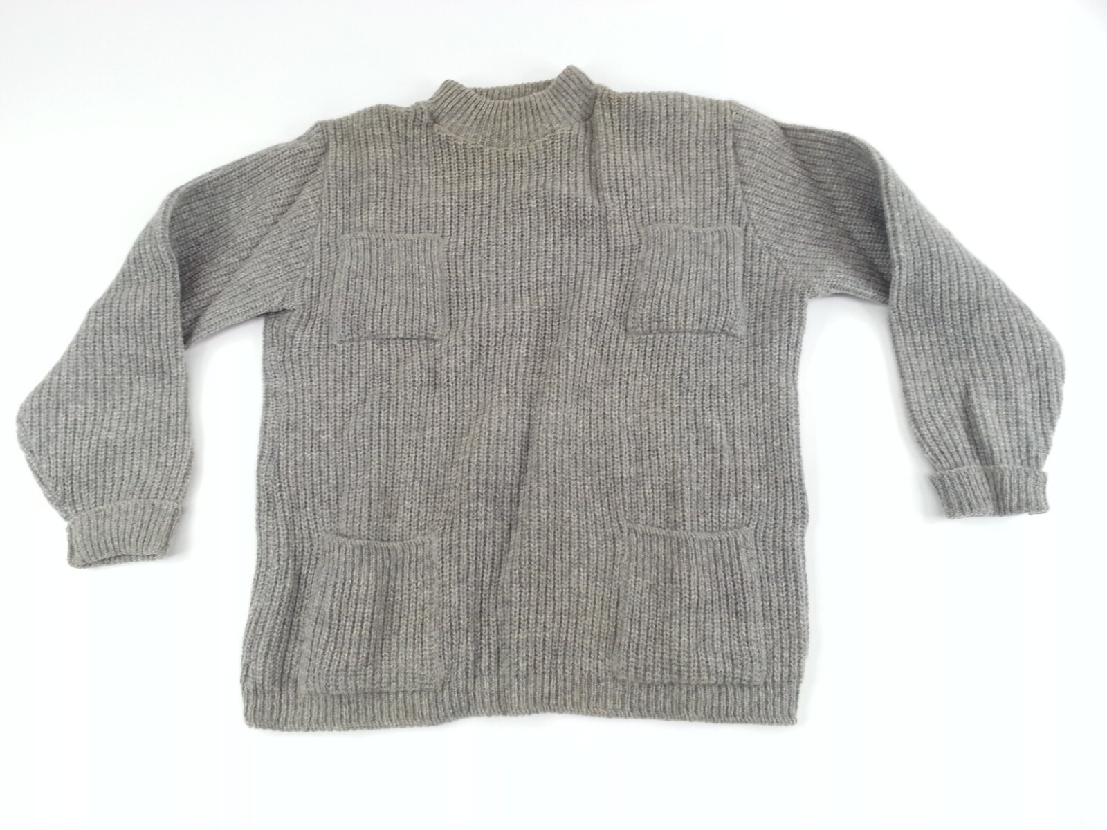 Vintage Retro 1970s Cunalam 100% Wool Adult 4 Pocket Select Sportswear NO SIZE
