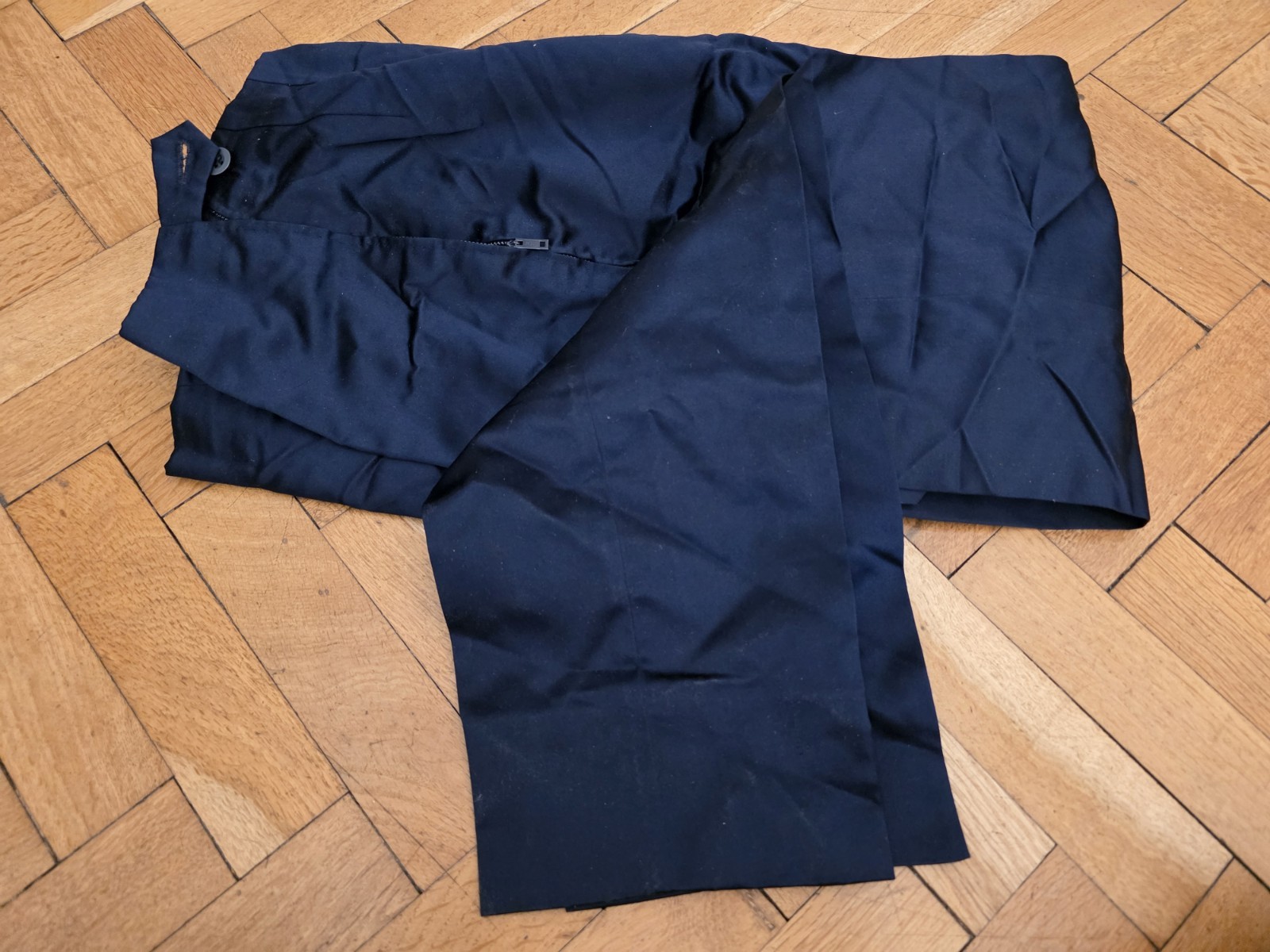 Vintage 1950s Emilio Pucci Pure Silk Size 10 Top & Trousers. Beautiful Blue.