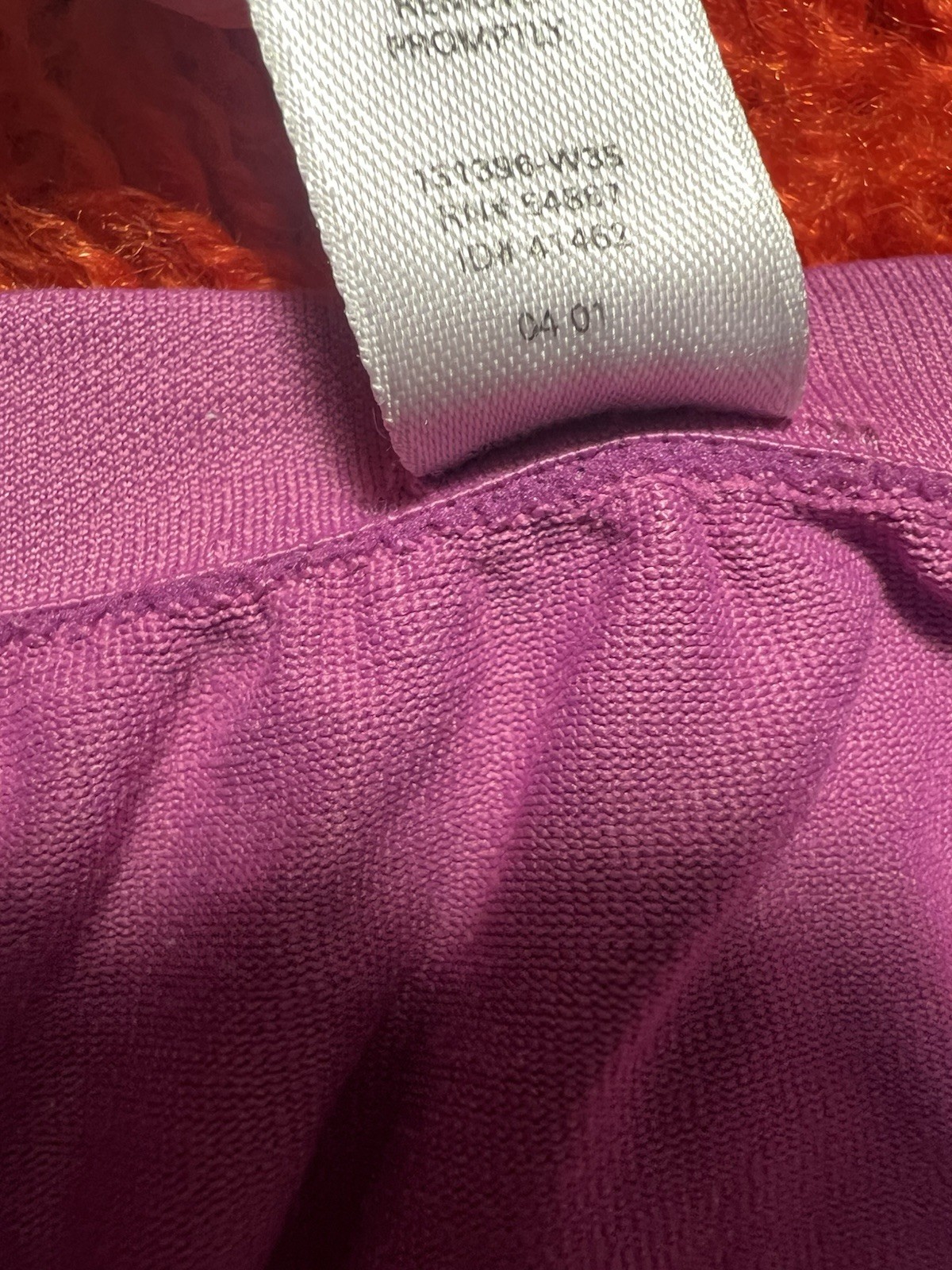 Vtg Y2K Victoria’s Secret Body By Victoria Hiphugger Nylon Panties M 2001 Purple