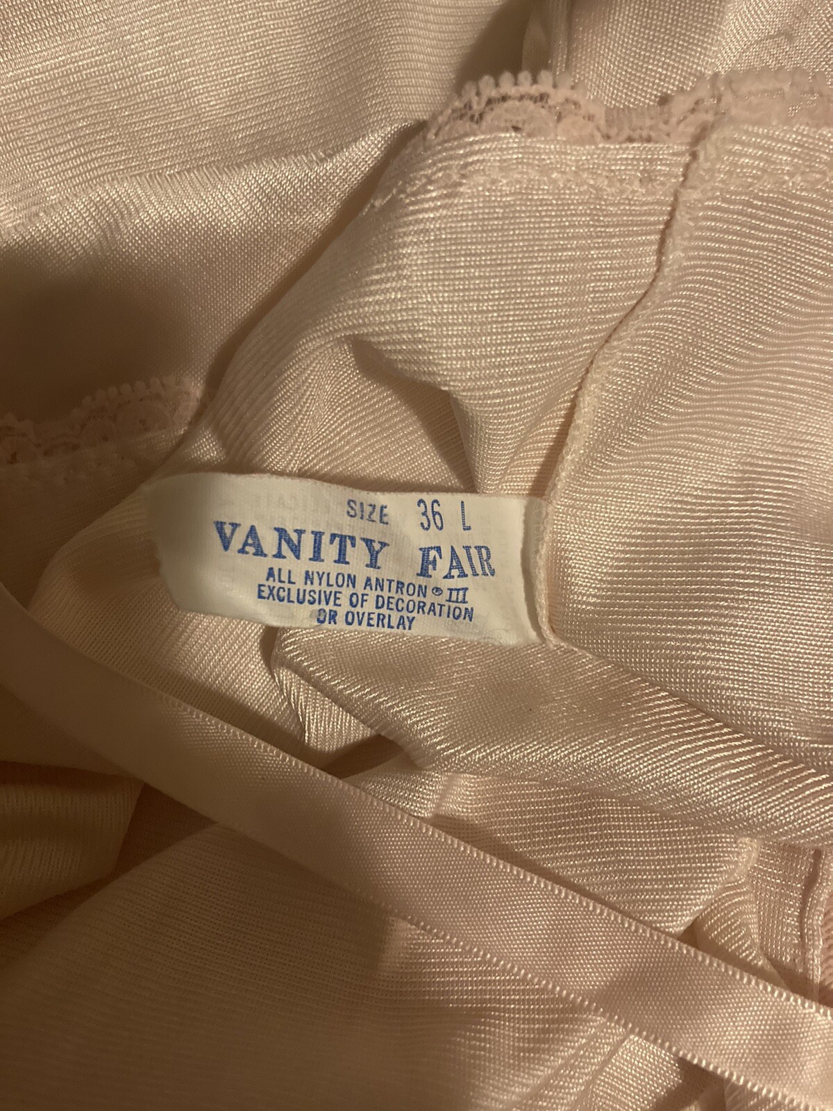 Vintage Nylon Full Slips Lot 36 36L Long Regular Wondermaid Vanity Fair