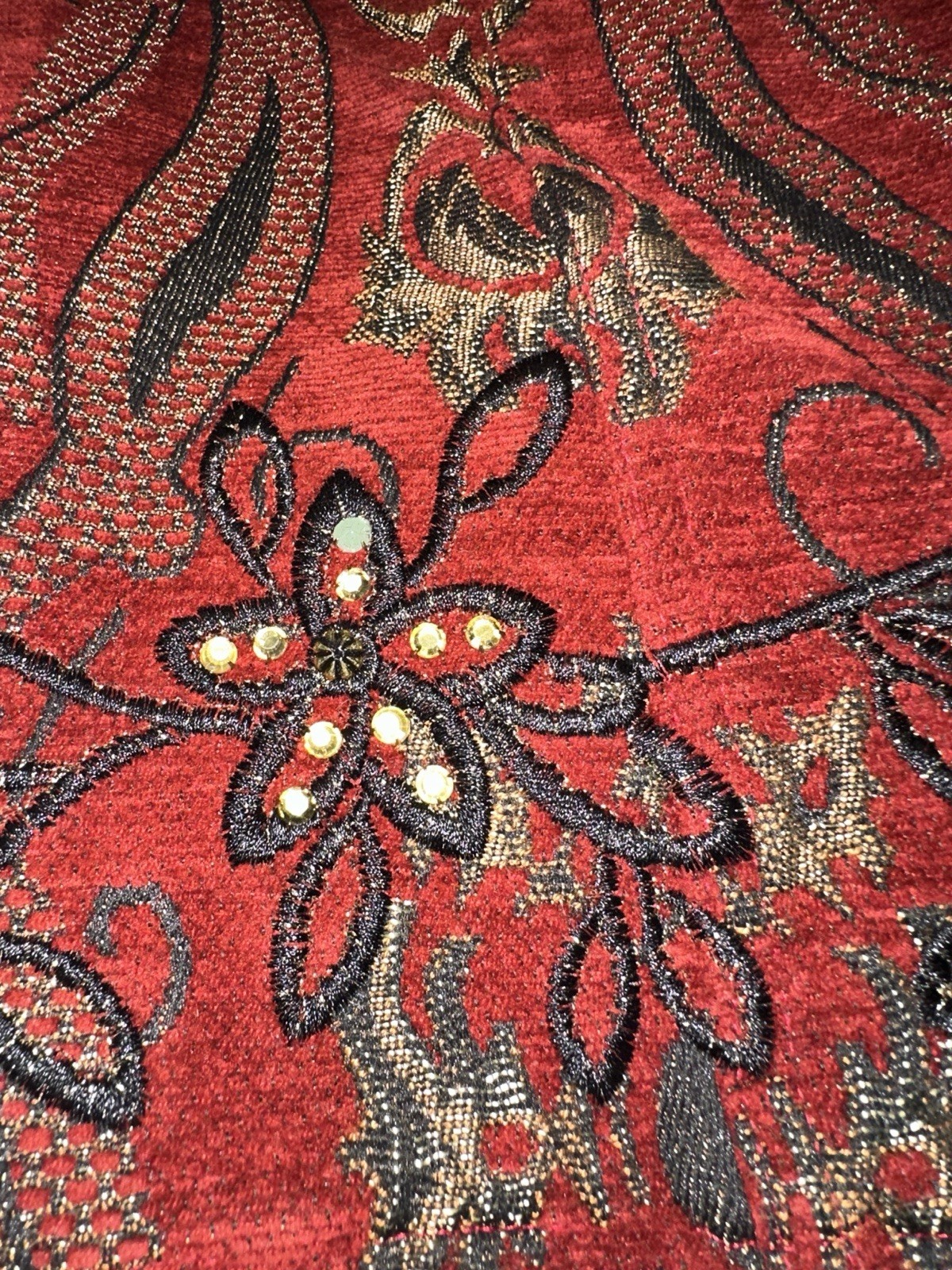 Graff California Wear Vintage Red Floral Women’s