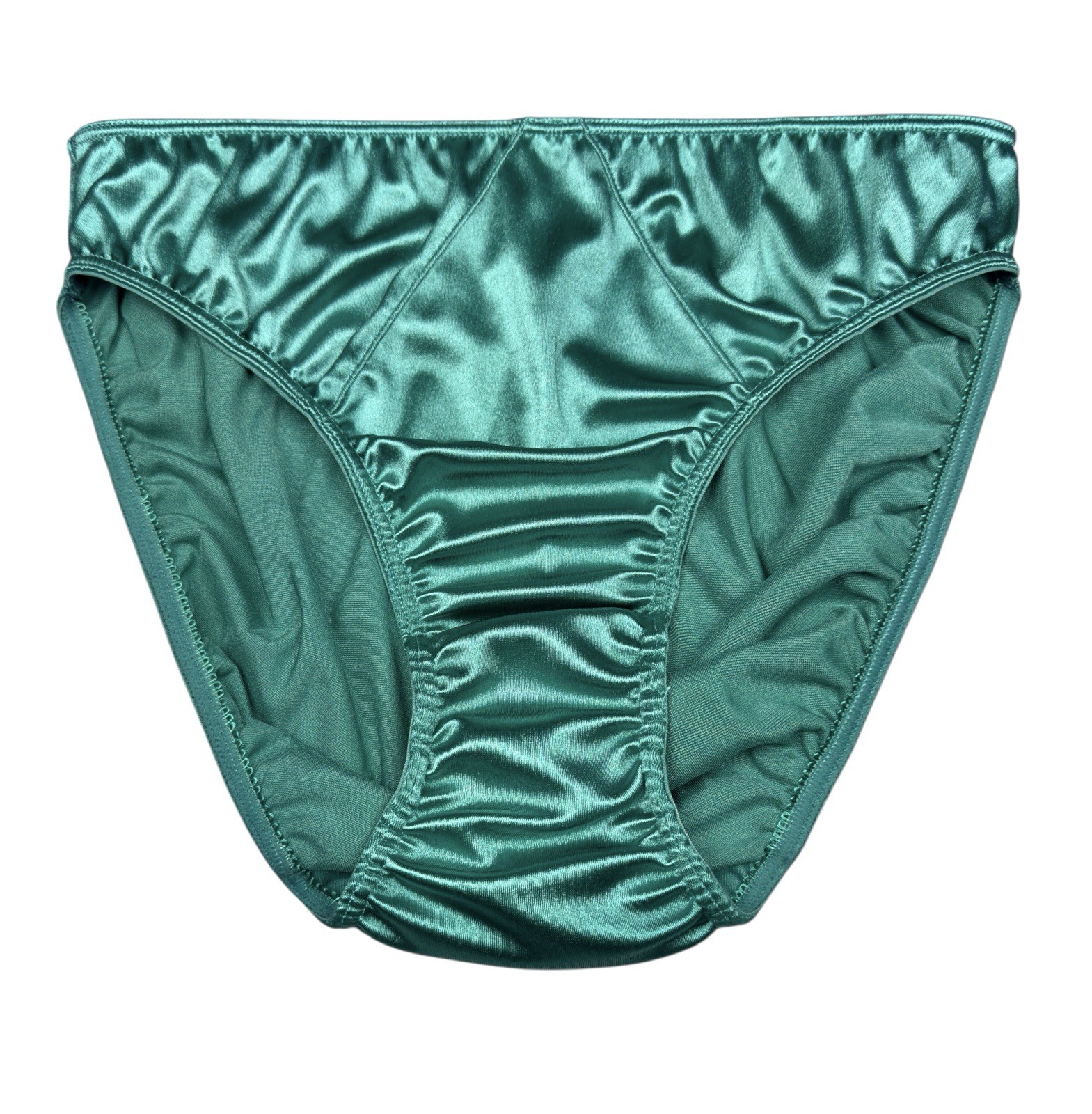 Second Skin Satin Hipster Teal M