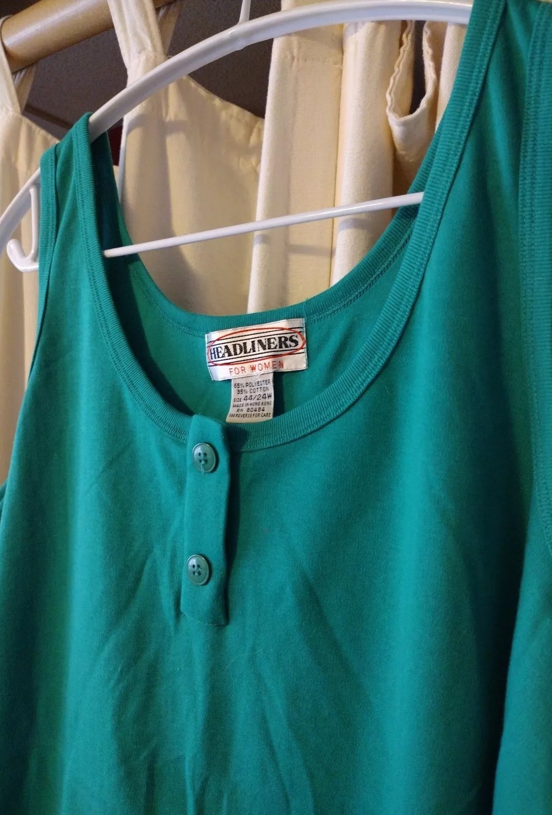 VTG Plus Size 44/24W Headliners Venture Stores Inc Knit Top St Patrick&rsquo;s Day CL6