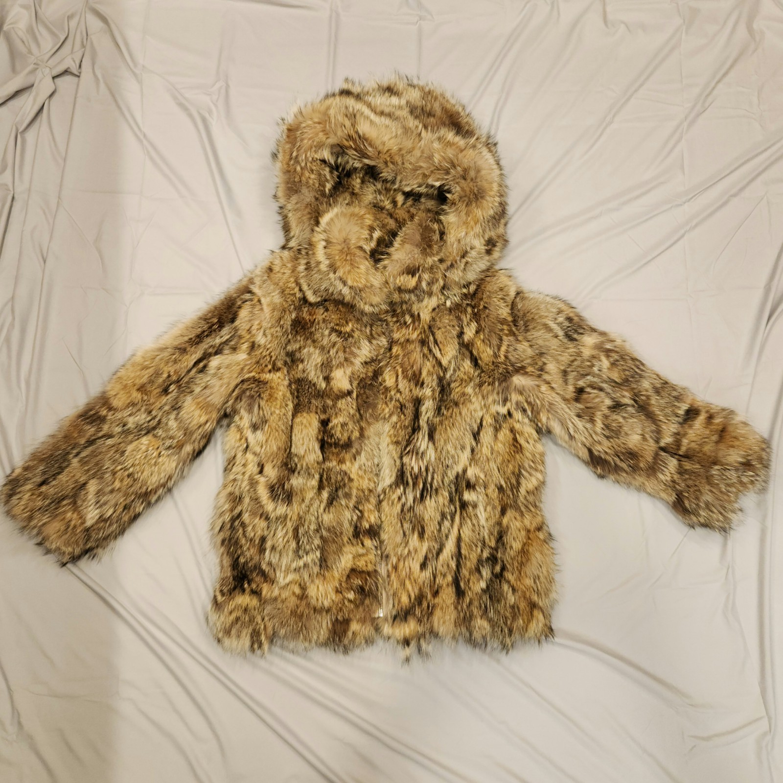 Coat Men&rsquo;s XL Vintage Fur Coyote Fasion Winter Wear