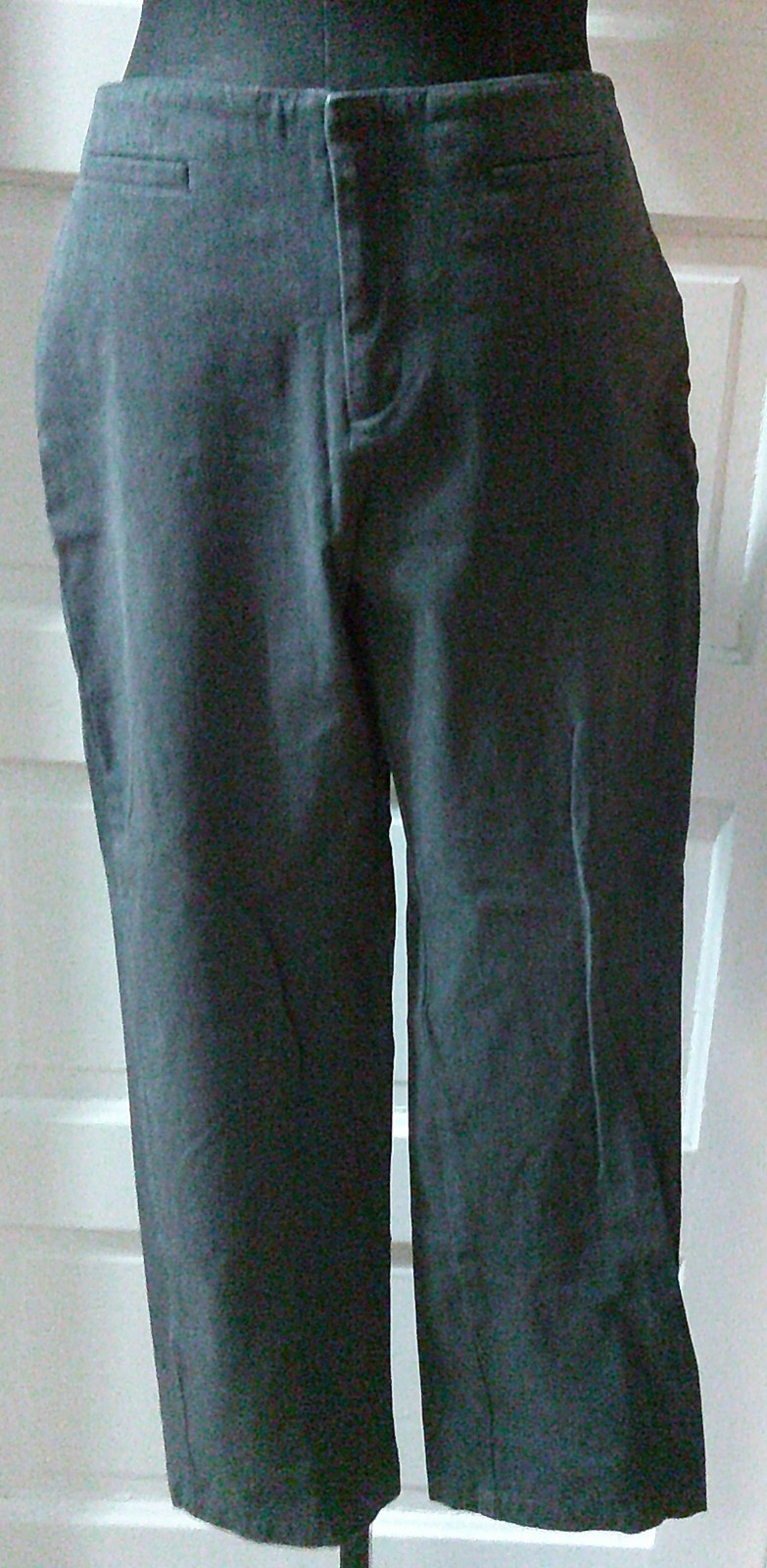 DOCKERS&rsquo; Stretch Flat Front Khaki Pants 4P 4 Petite Medium