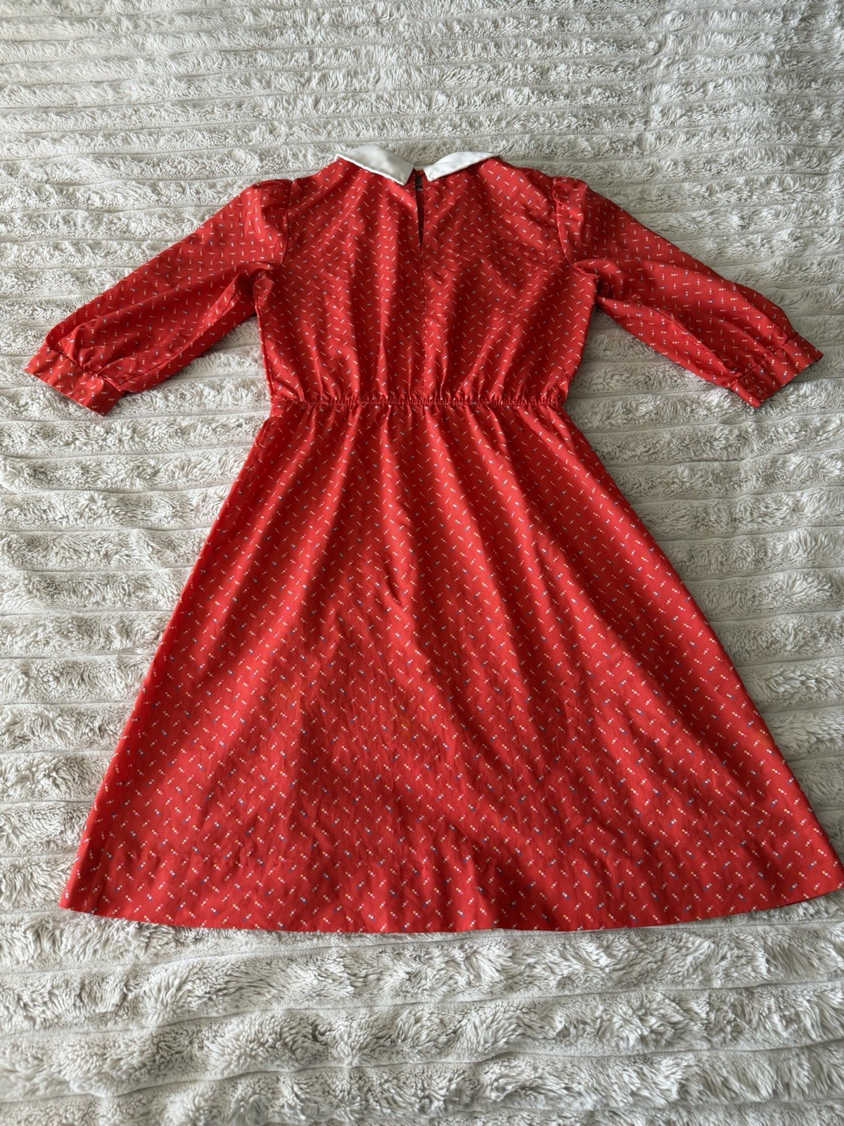 80s Lightweight Red Dress Chipper California