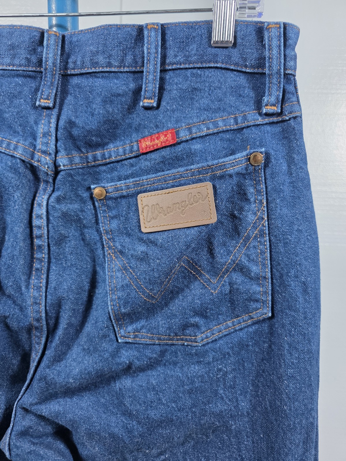 Vintage Wrangler 14MWZG Women&rsquo;s Cowboy Cut Slim Fit Jeans Made in USA 13×34