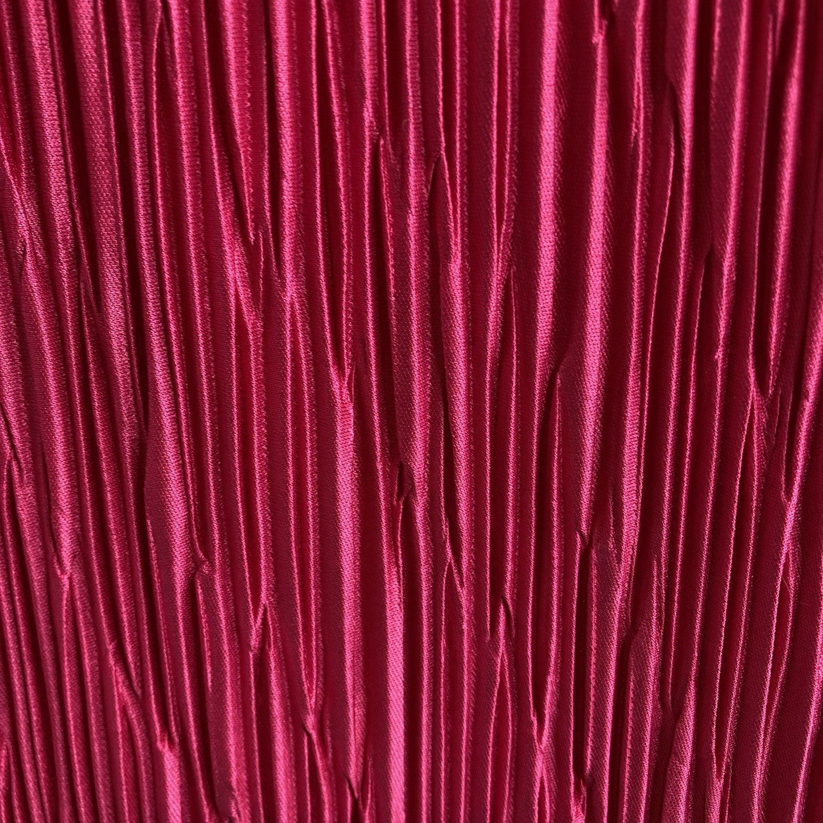 Vintage Gilberti Pink Sequin Pleated Midi Dress Size 12 Special Occasion 80&rsquo;s