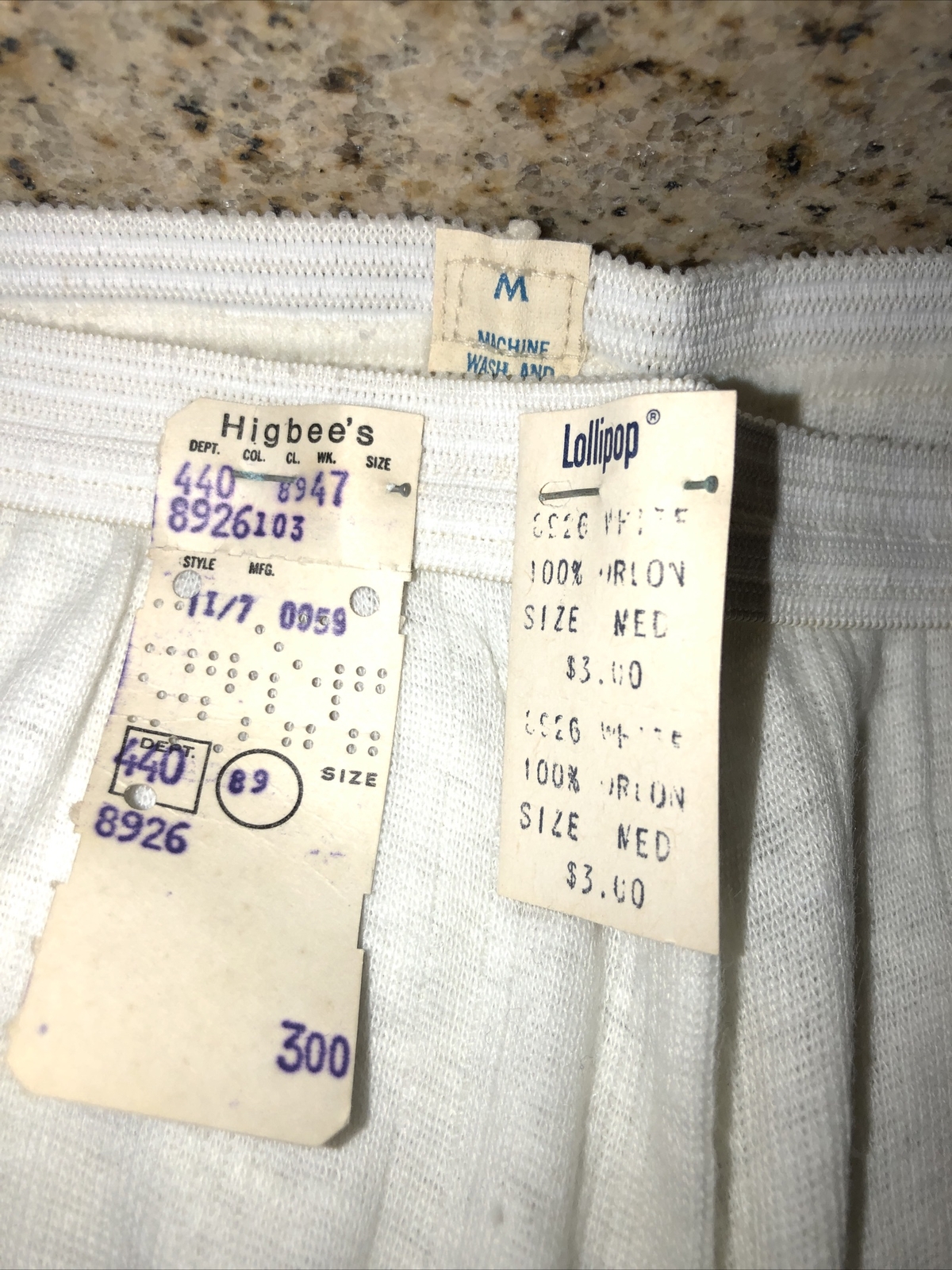 Vtg LOLLIPOP Undergarment Pants Snuggie 100% Orlon Acrylic USA Medium