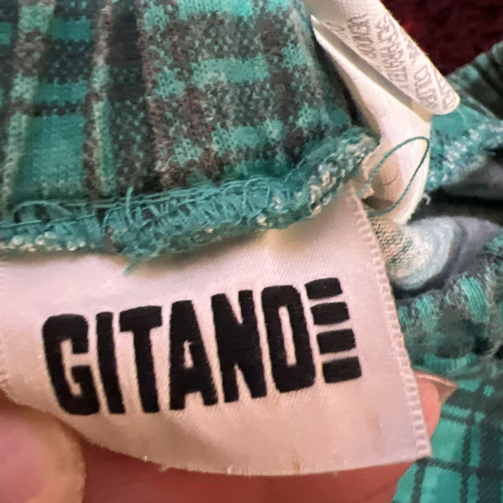 Vintage 80s Classic Gitano Culottes Plaid Shorts Girls XL Or Ladies XS