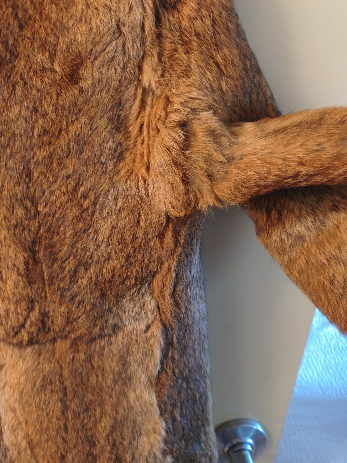 Jacques Saint Laurent Red Fox Fur Coat Women&rsquo;s Regular XS