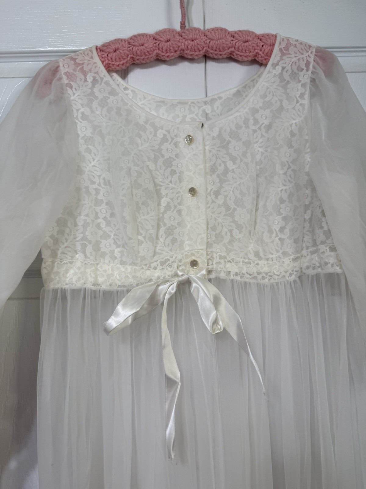 Union Tag Miss Elaine Bridal Peignor Gown Robe Set – Vintage