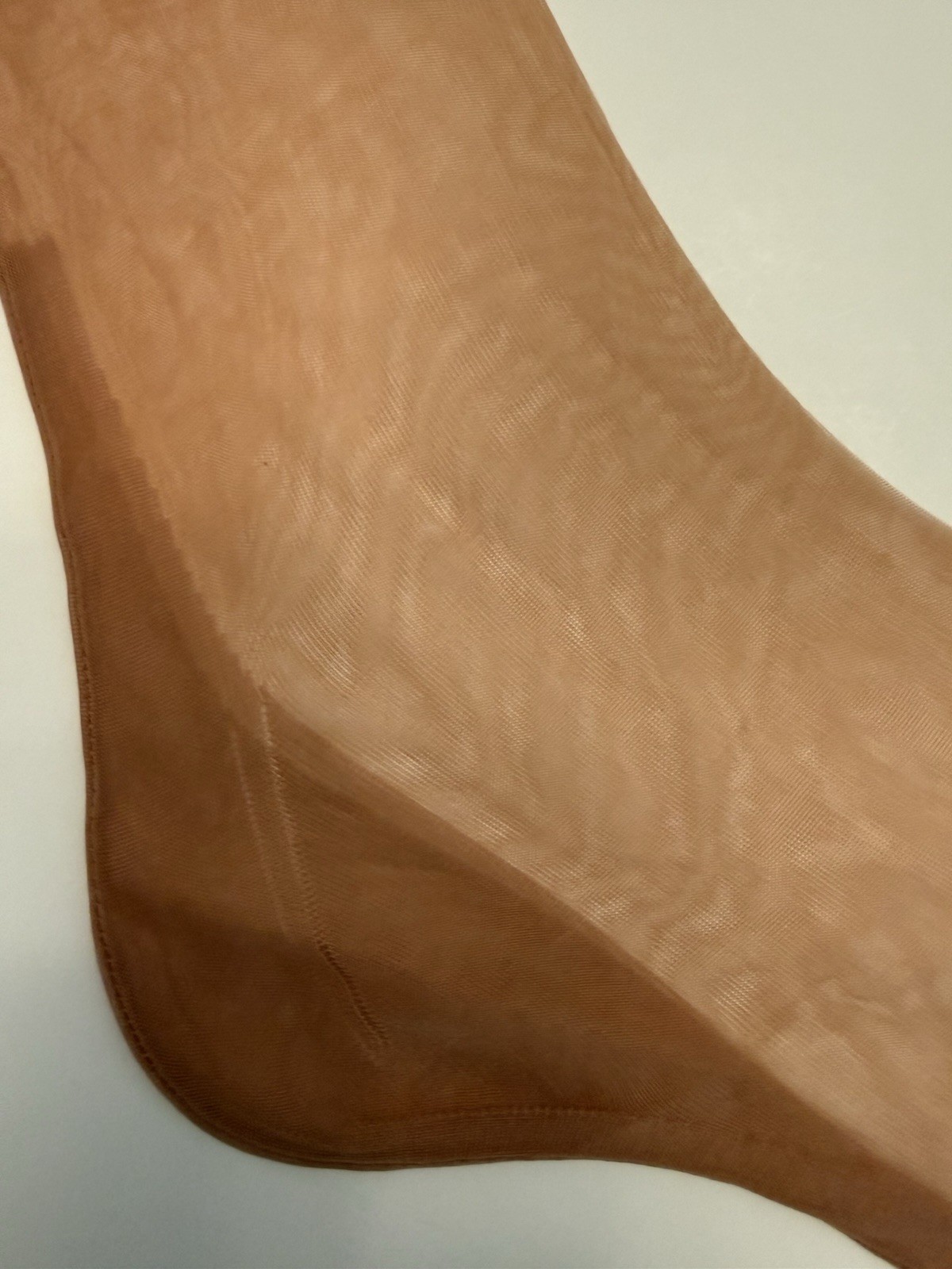 Vintage Park Ave Full Fashioned Seamed Stretch Welt Flat Knit Stockings