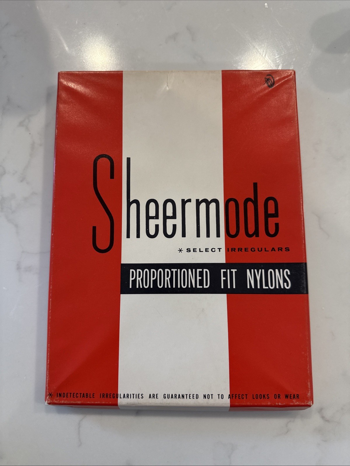 Sheermode Select Irregulars Vintage Nylon Stockings – 2 pair M Sparkle and Gold