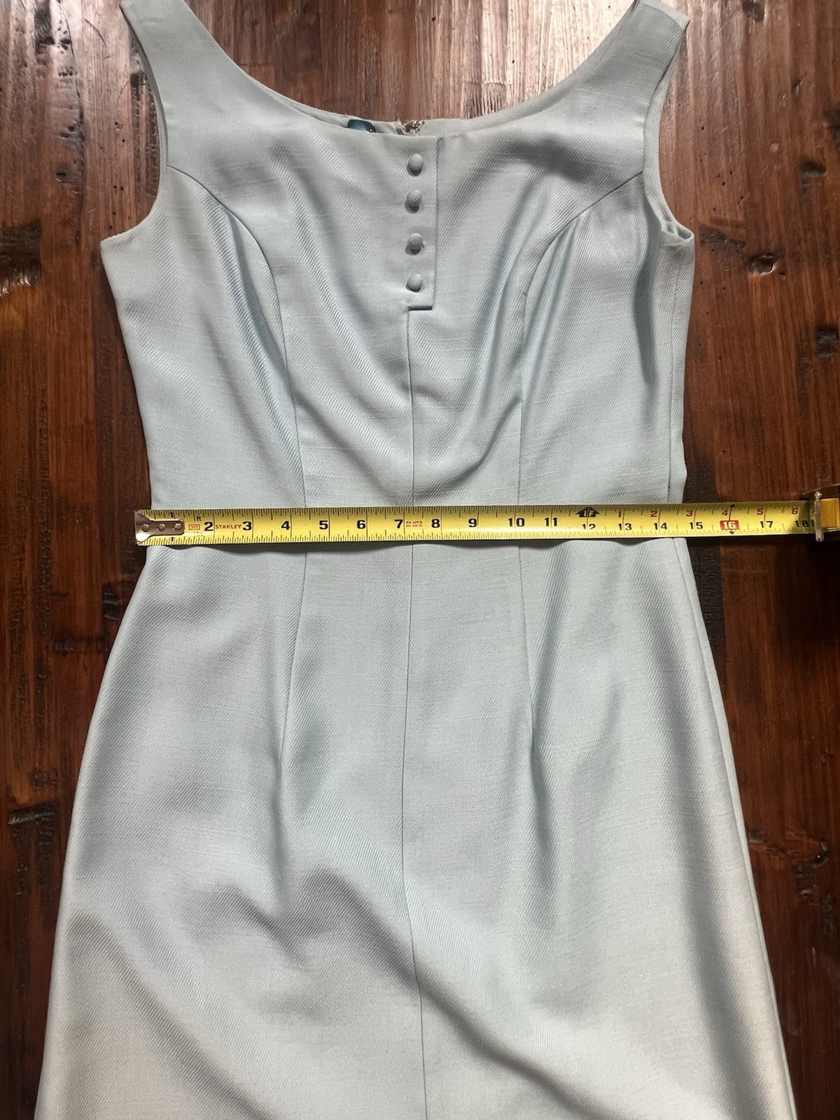 Jonathan Logan 1950s 2 piece shift Dress & Bolero powder Blue size 4 *see note