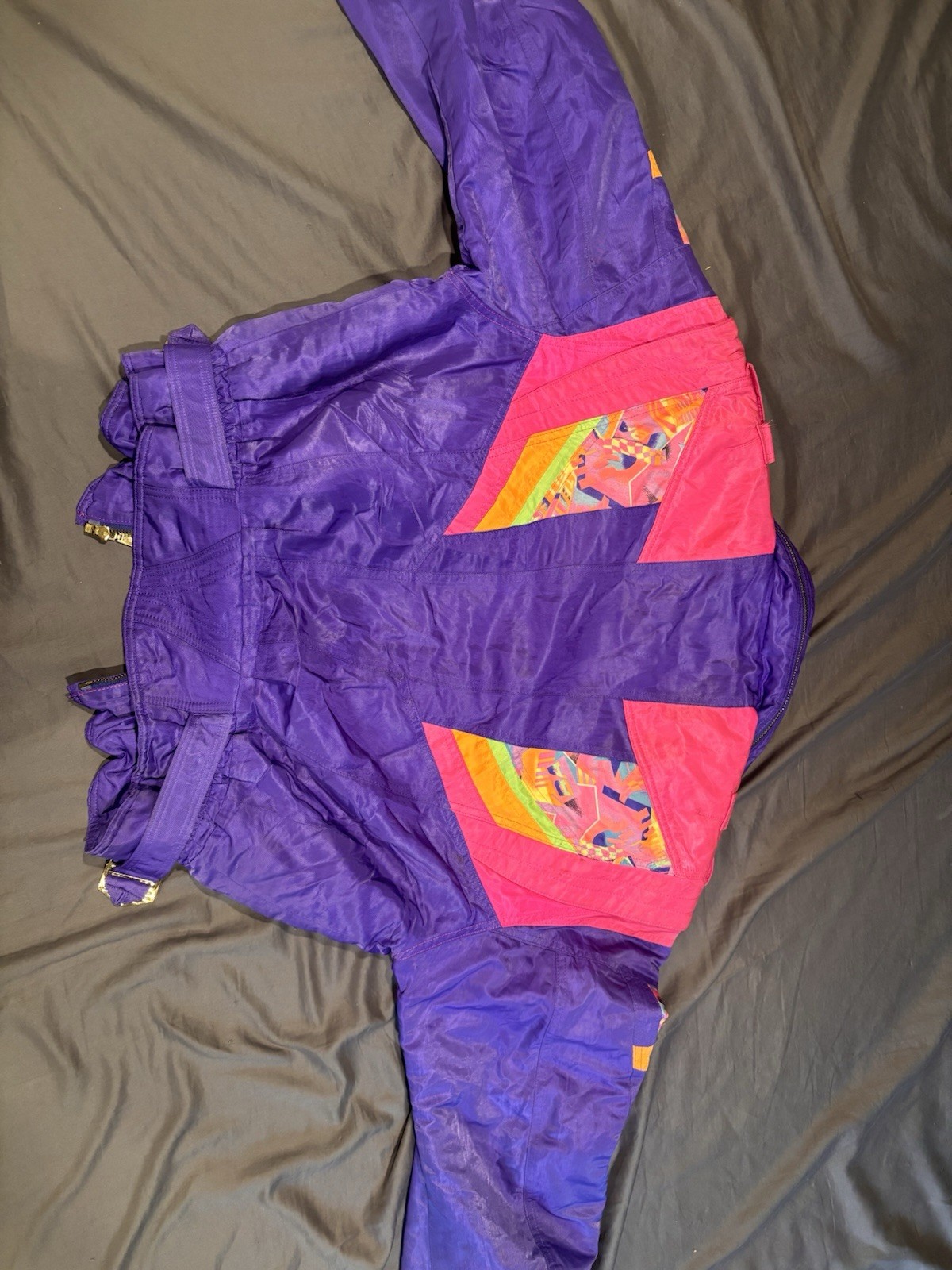 Ellesse Goldwin Vintage 90s – 80’s Jacket Rare Designer Size L Pink Purple