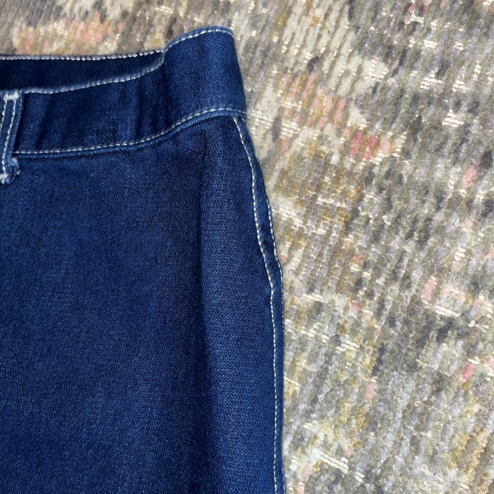 Vintage PS GITANO Jeans DARK Indigo- Not Faded Size 16 Made In BRAZIL Very Nice