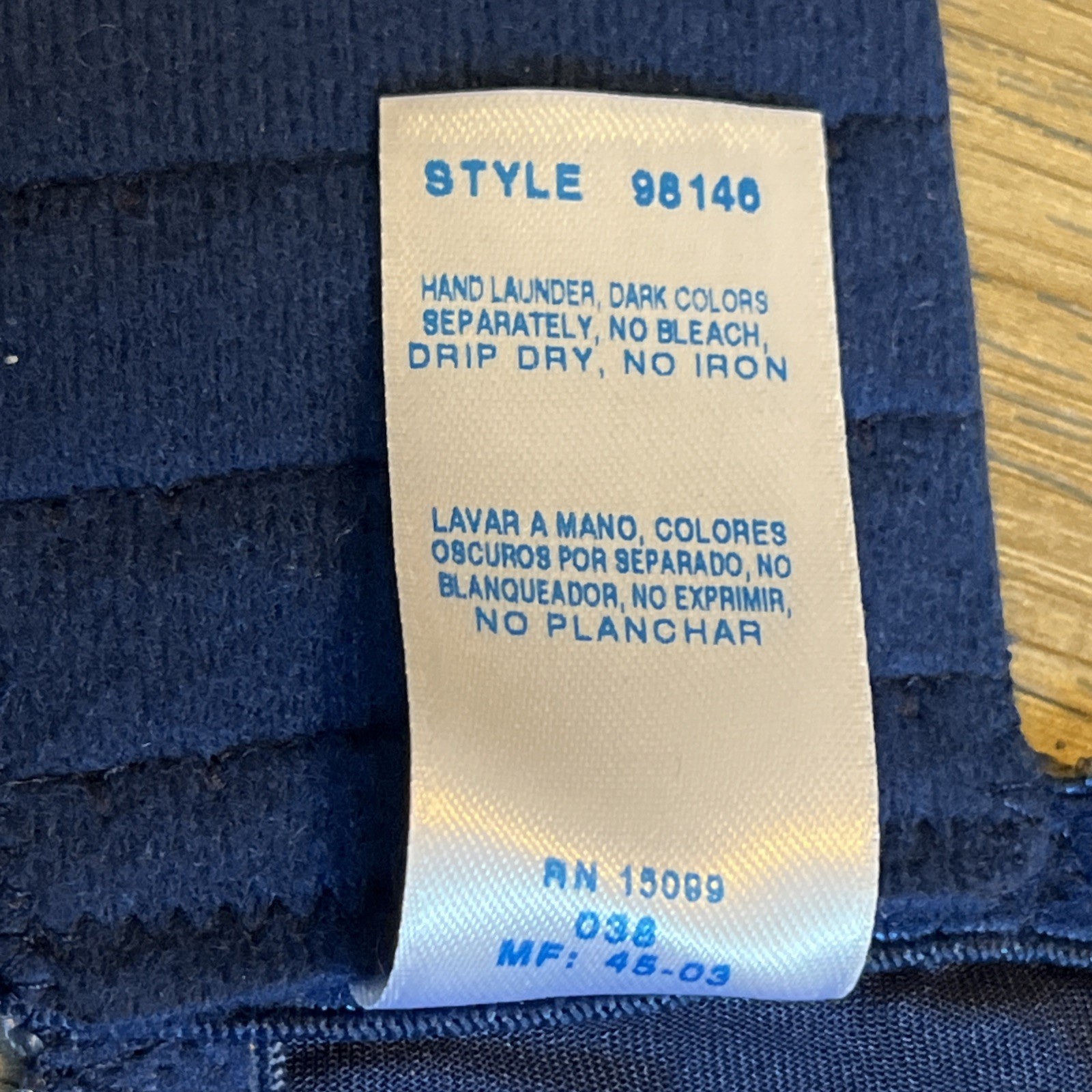 NWT Vintage Sears Lace Nylon Bra Full Figure Sz 36D Navy Blue Underwire