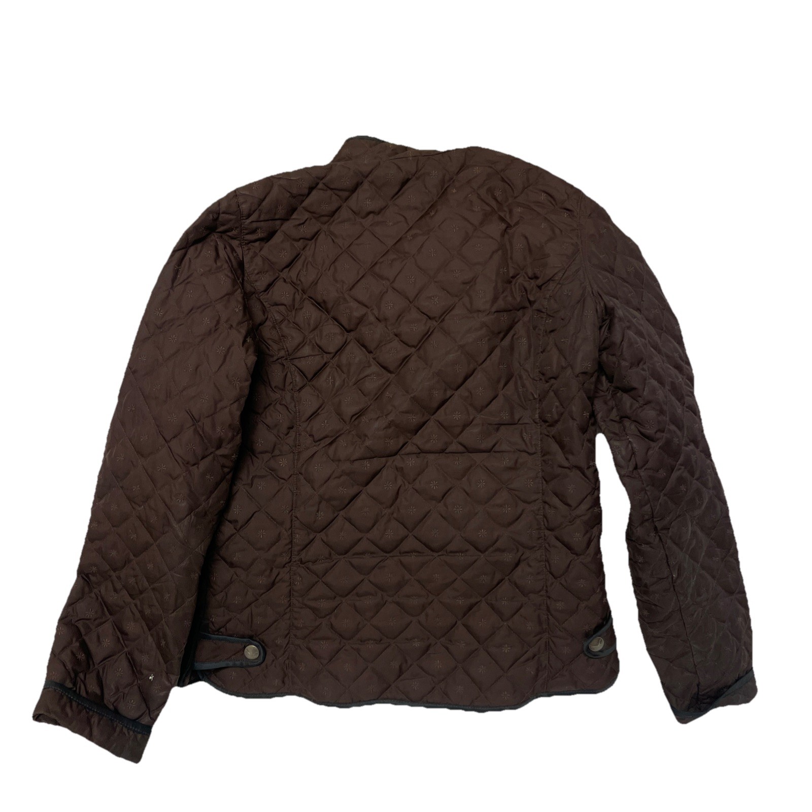 Eddie Bauer Womens Tall M Quilted 100% Goose Down Jacket *See Description