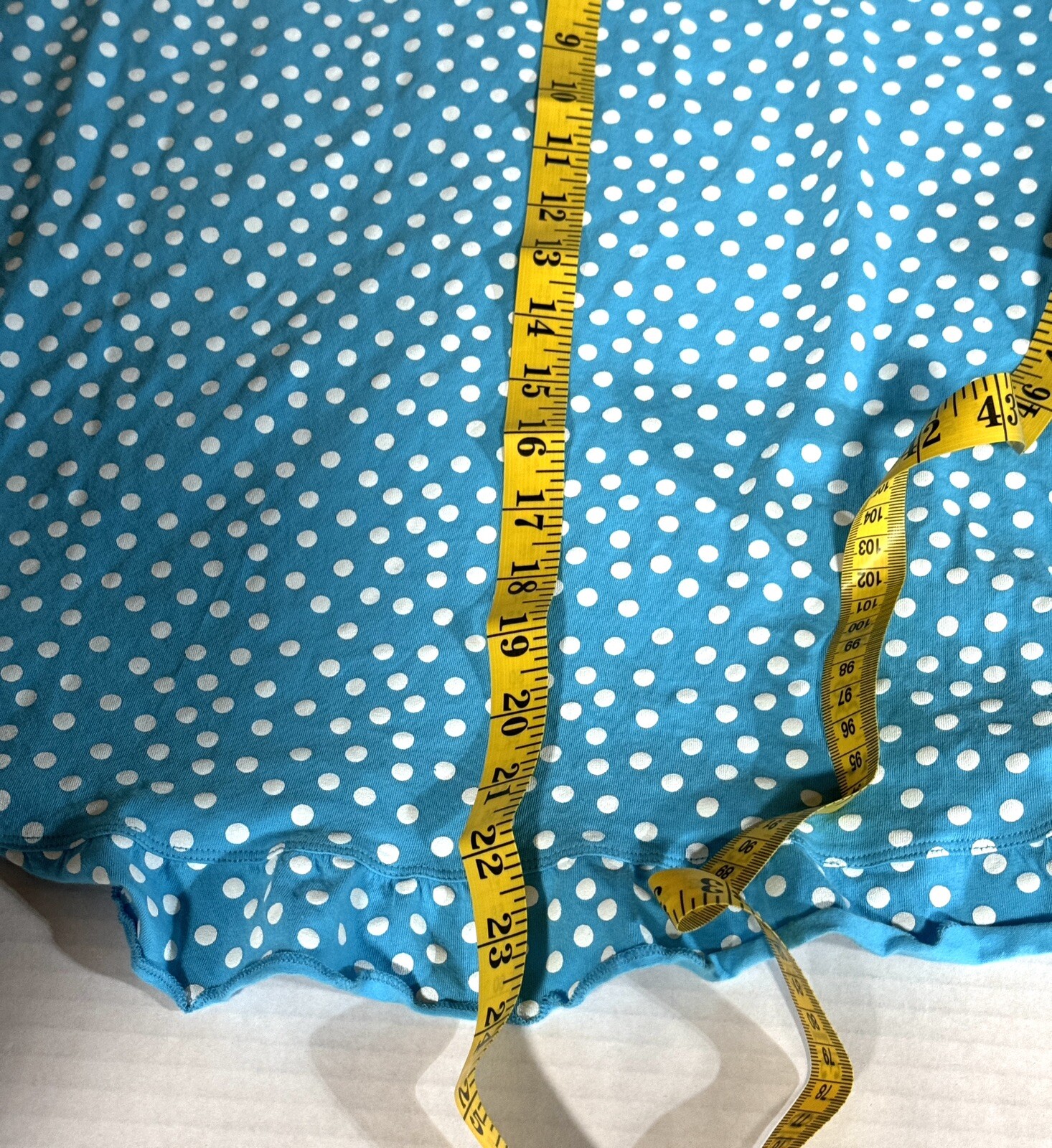 Maidenform Polka Dot Stretch Short Nightgown Women Size XL EUC