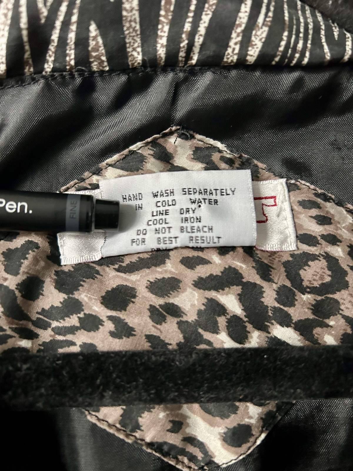 Vintage Silk Bomber Jacket 90&rsquo;s Leopard Print Stunt Sports Large Women&rsquo;s
