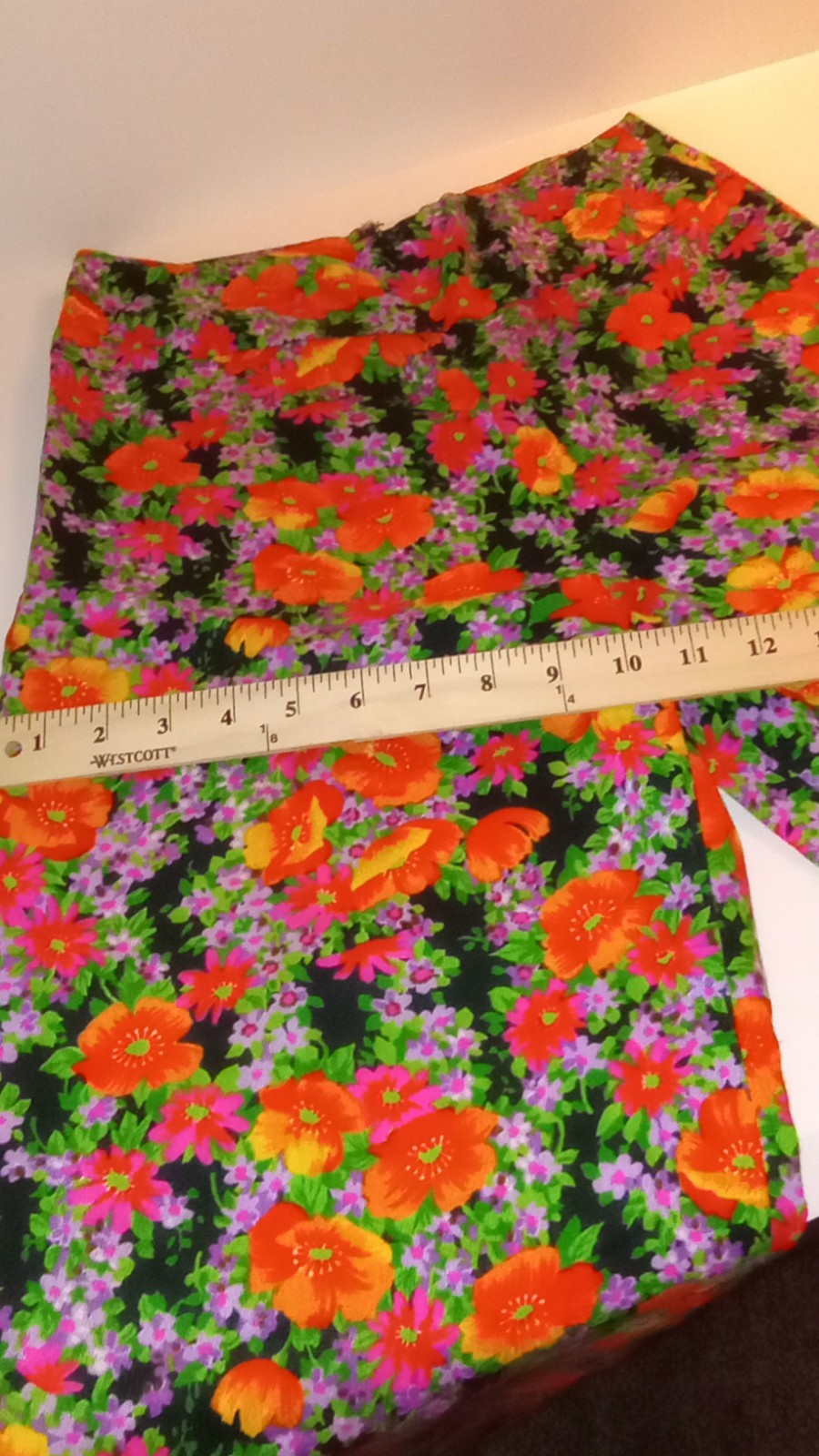 Vtg 60s XS~S 2 Pc SET Floral Halter Top & Wide Leg Pant Hippie Homemade Hallowee
