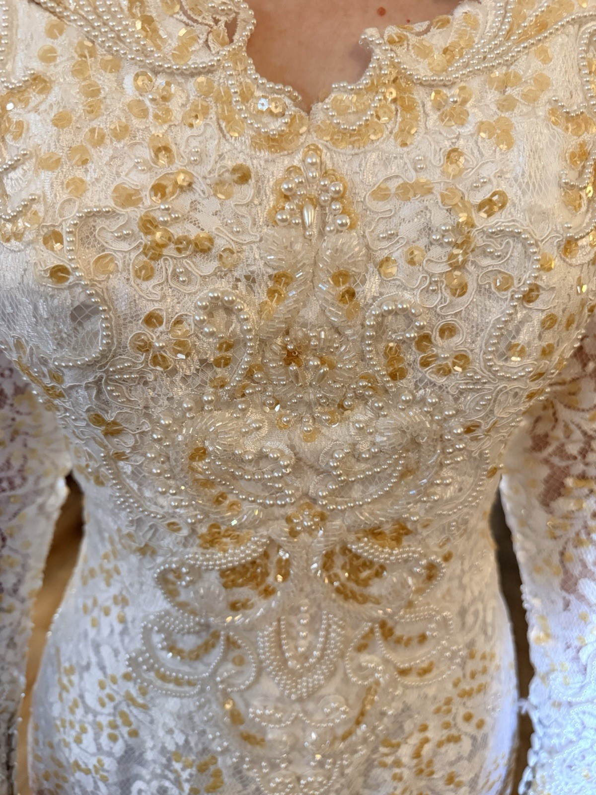 1980s wedding dress vintage See Description For Measurements