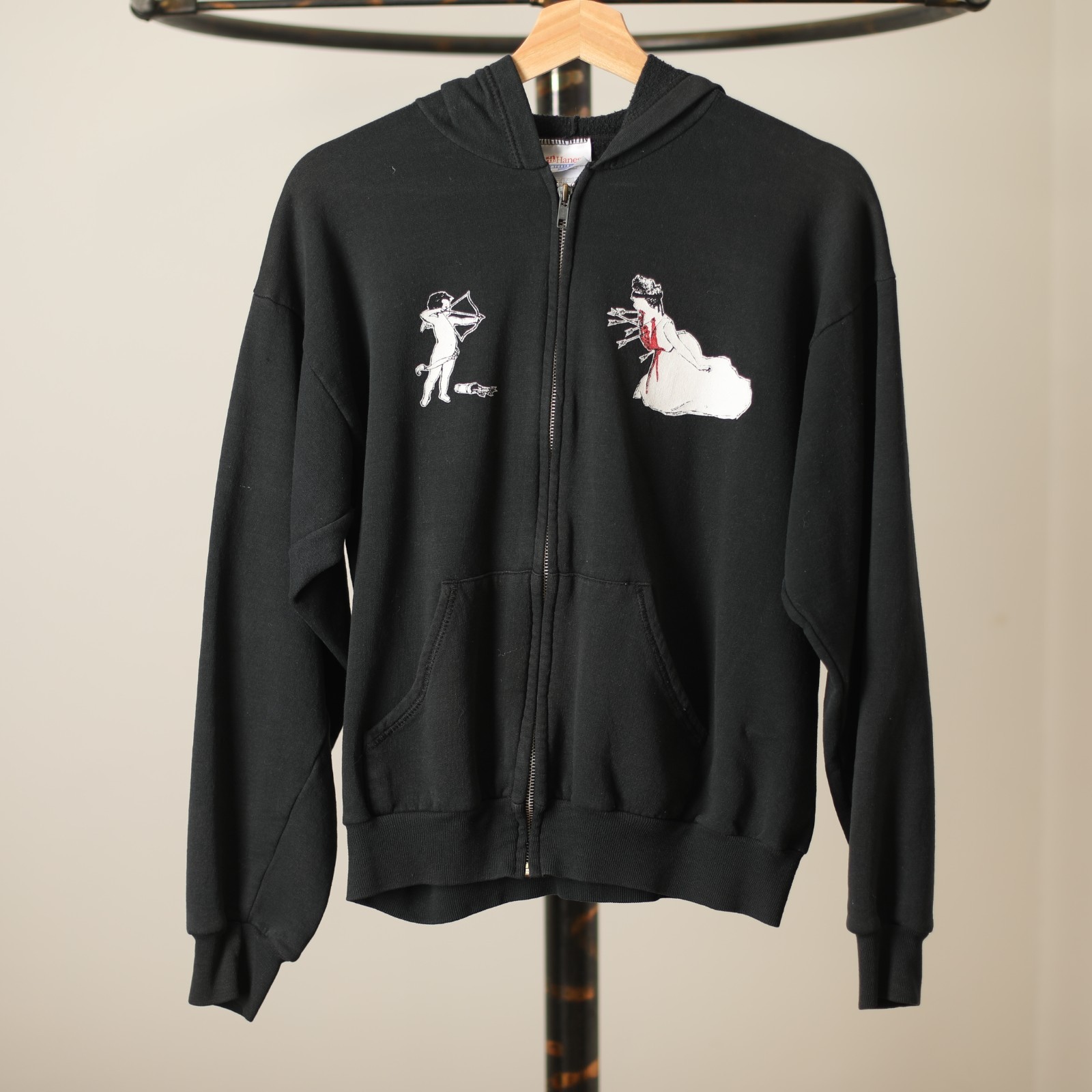 Very Rare Vintage My Chemical Romance Hoodie Womens S/M Revenge Era Cupid Y2K